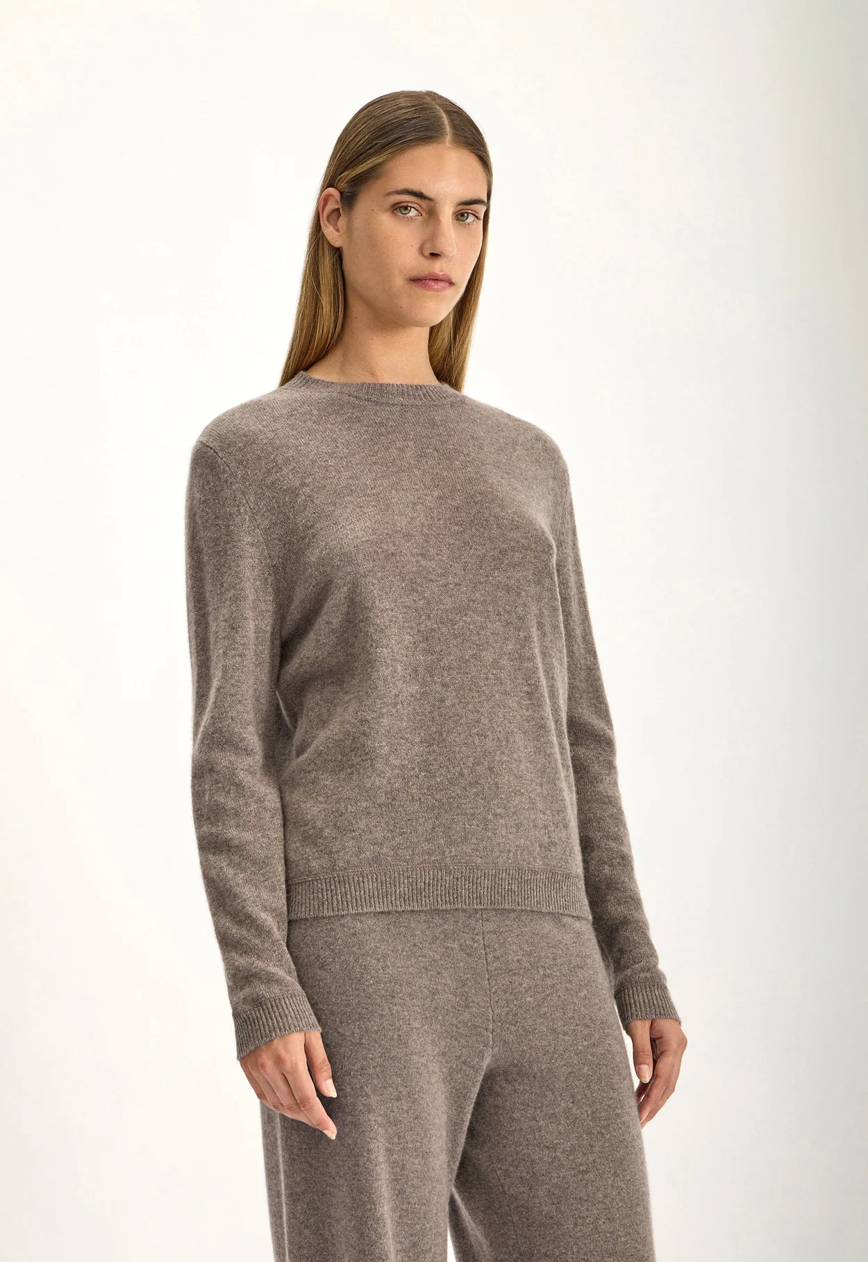 Bard Cashmere Sweater - Flannel Marle - Image 4