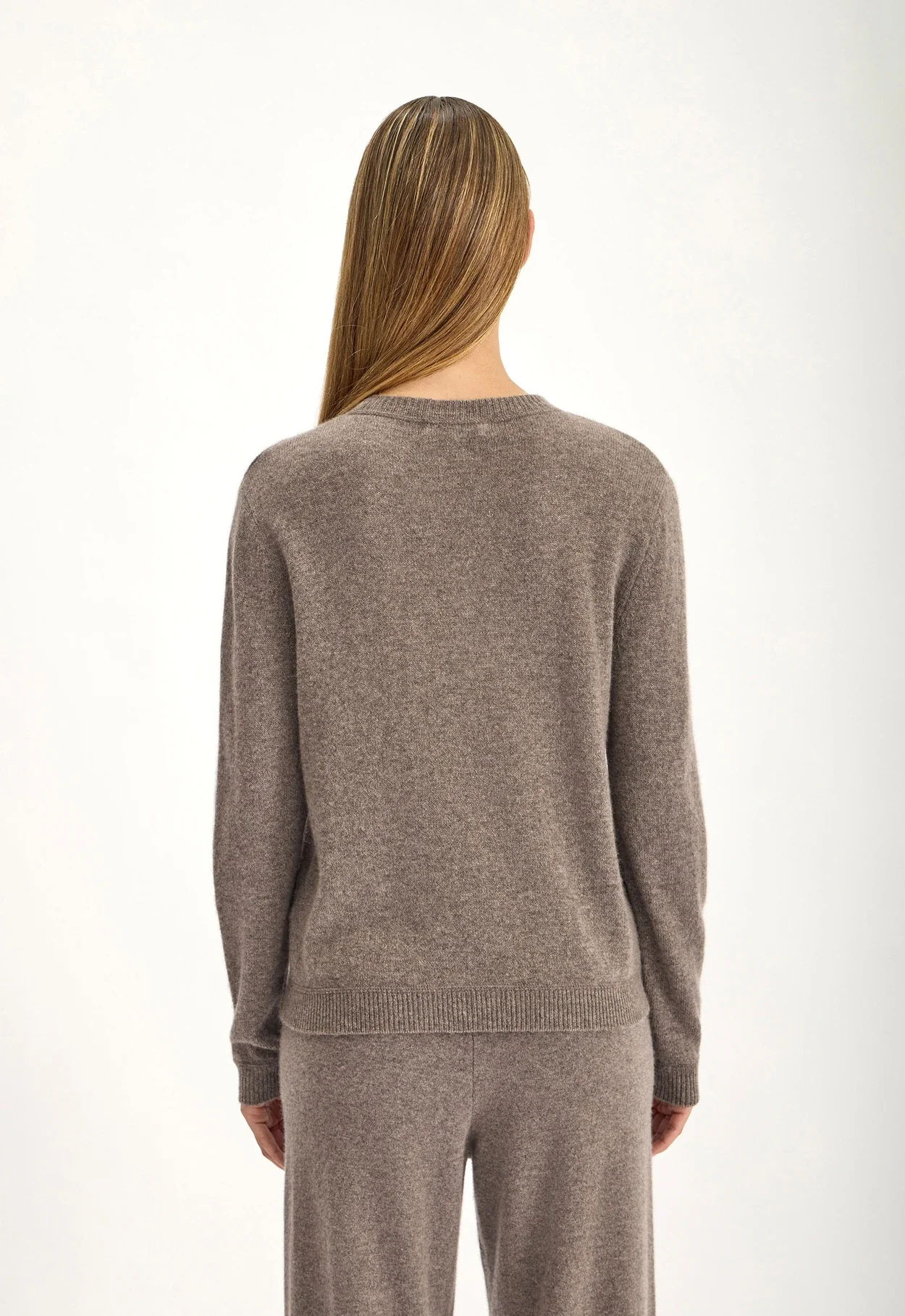 Bard Cashmere Sweater - Flannel Marle - Image 5