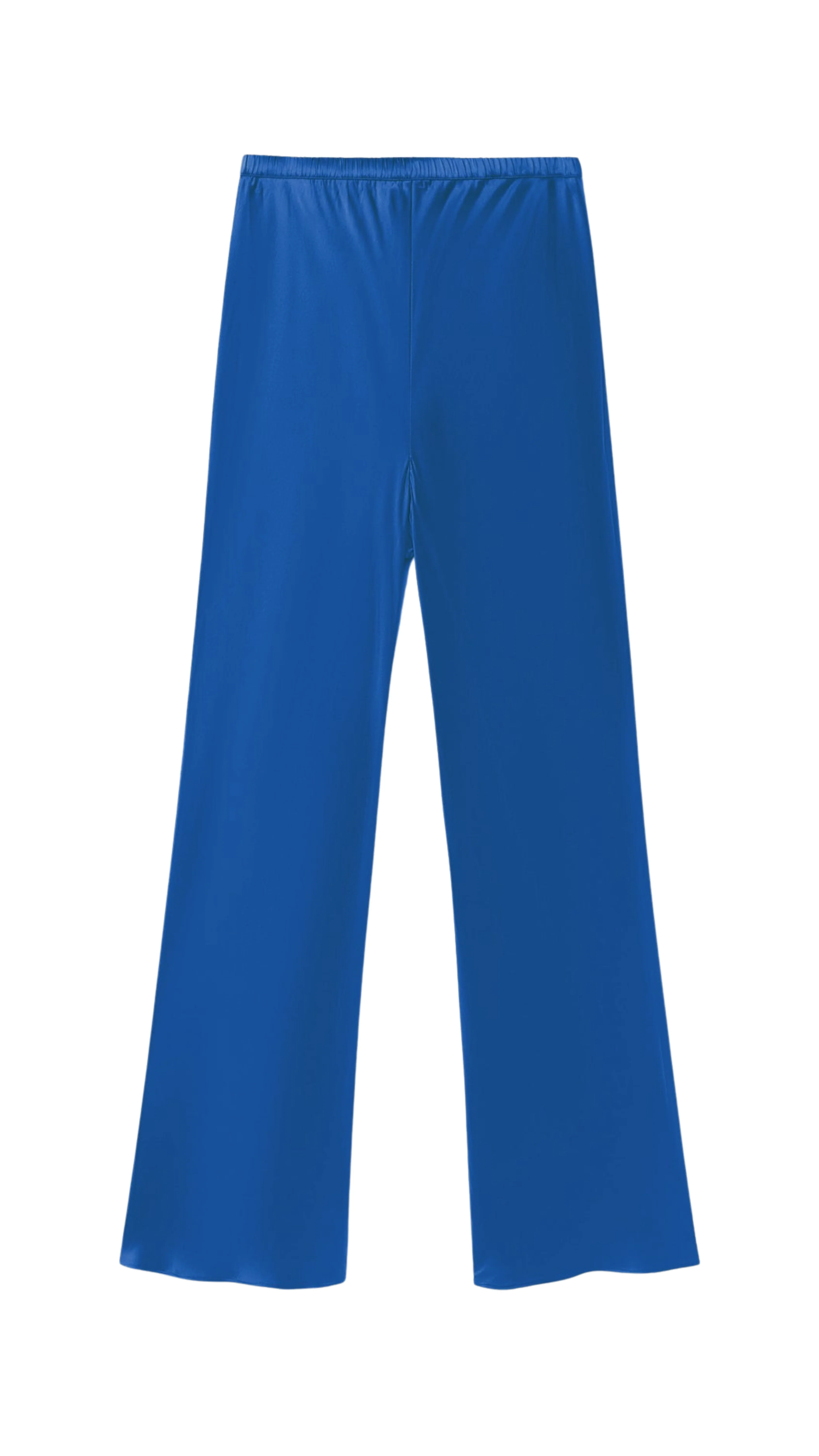 Bias Cut Pants - Wedgwood