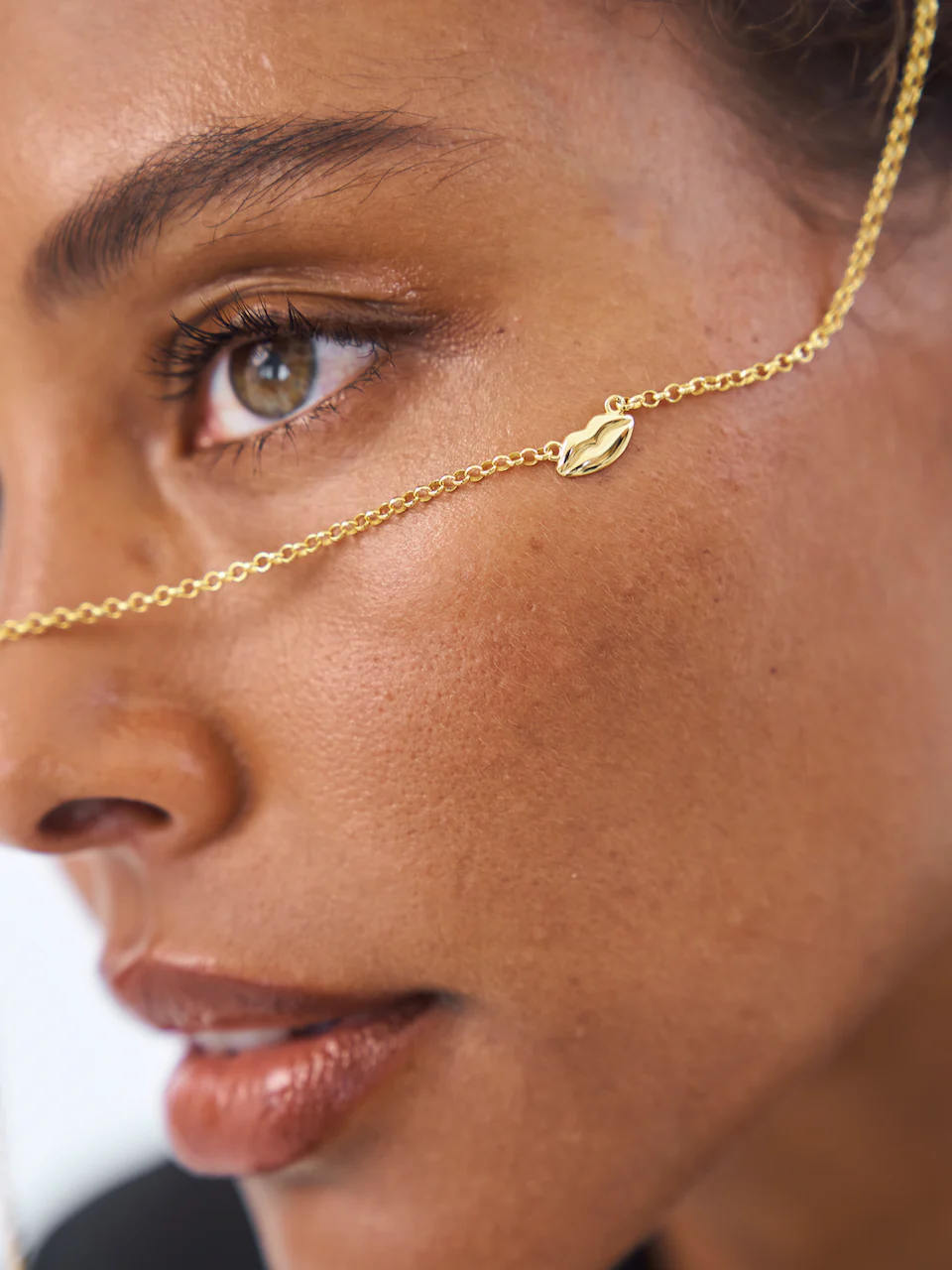 Bisous Necklace - Gold - Image 2