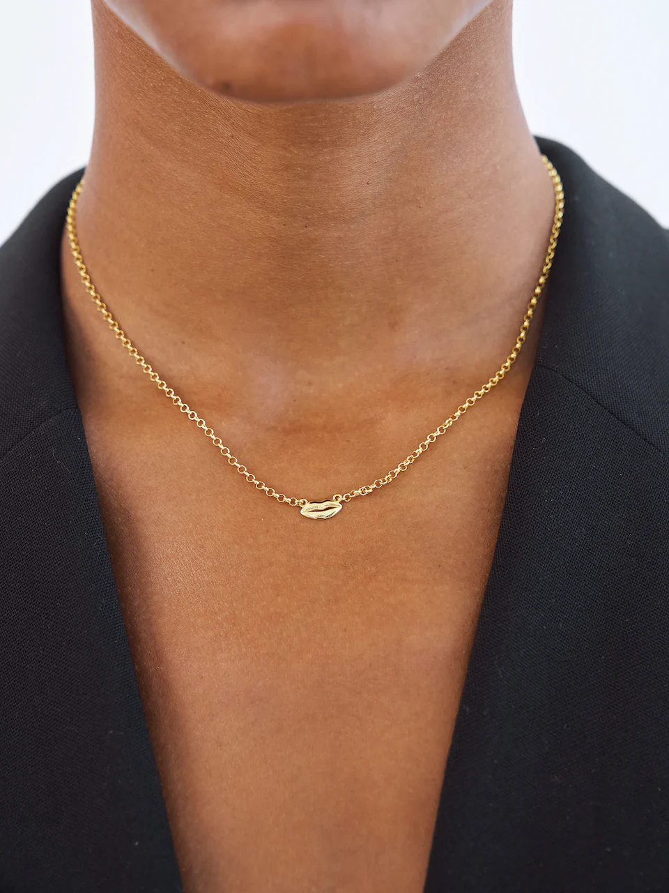 Bisous Necklace - Gold - Image 4