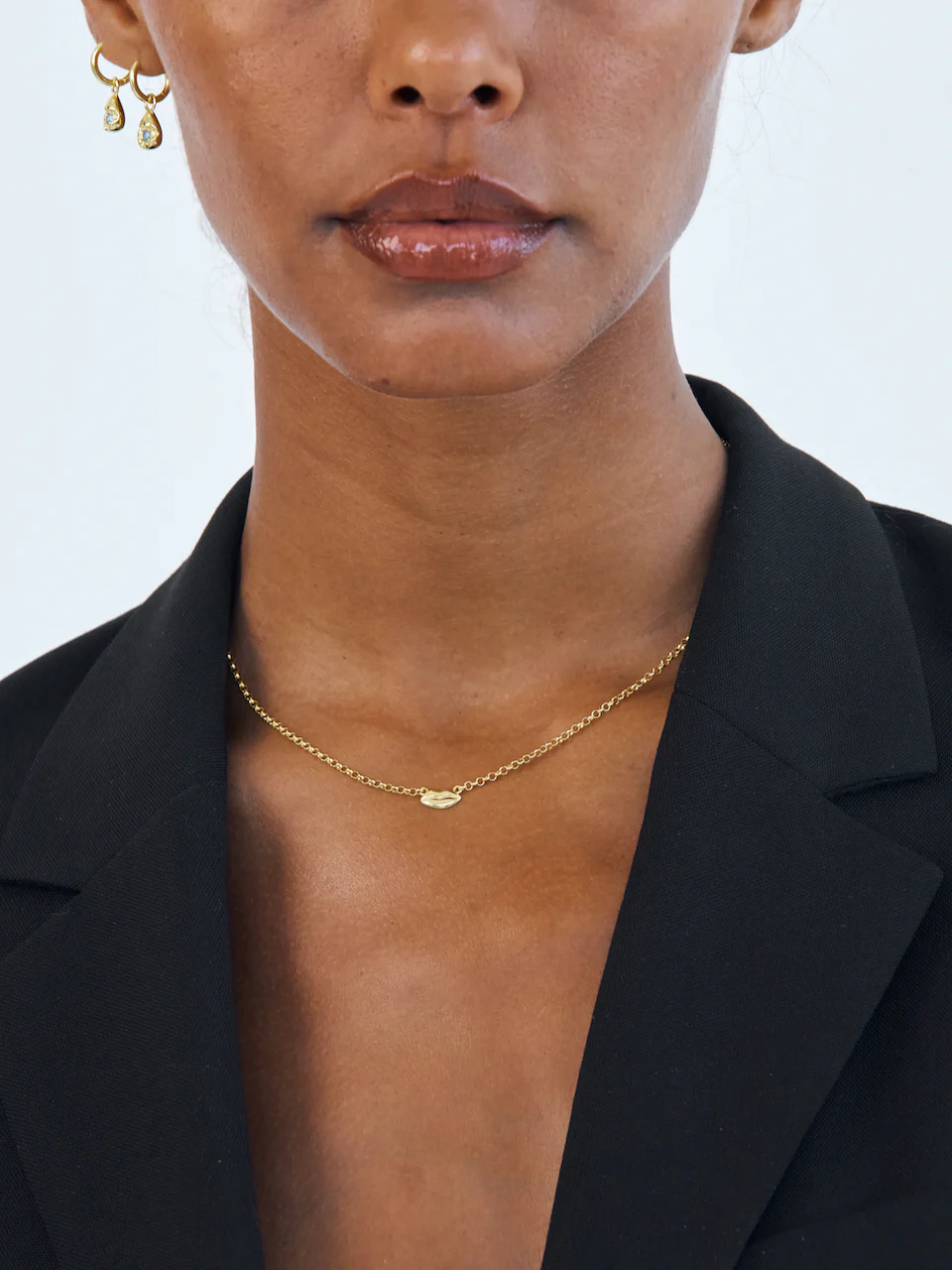 Bisous Necklace - Gold - Image 5