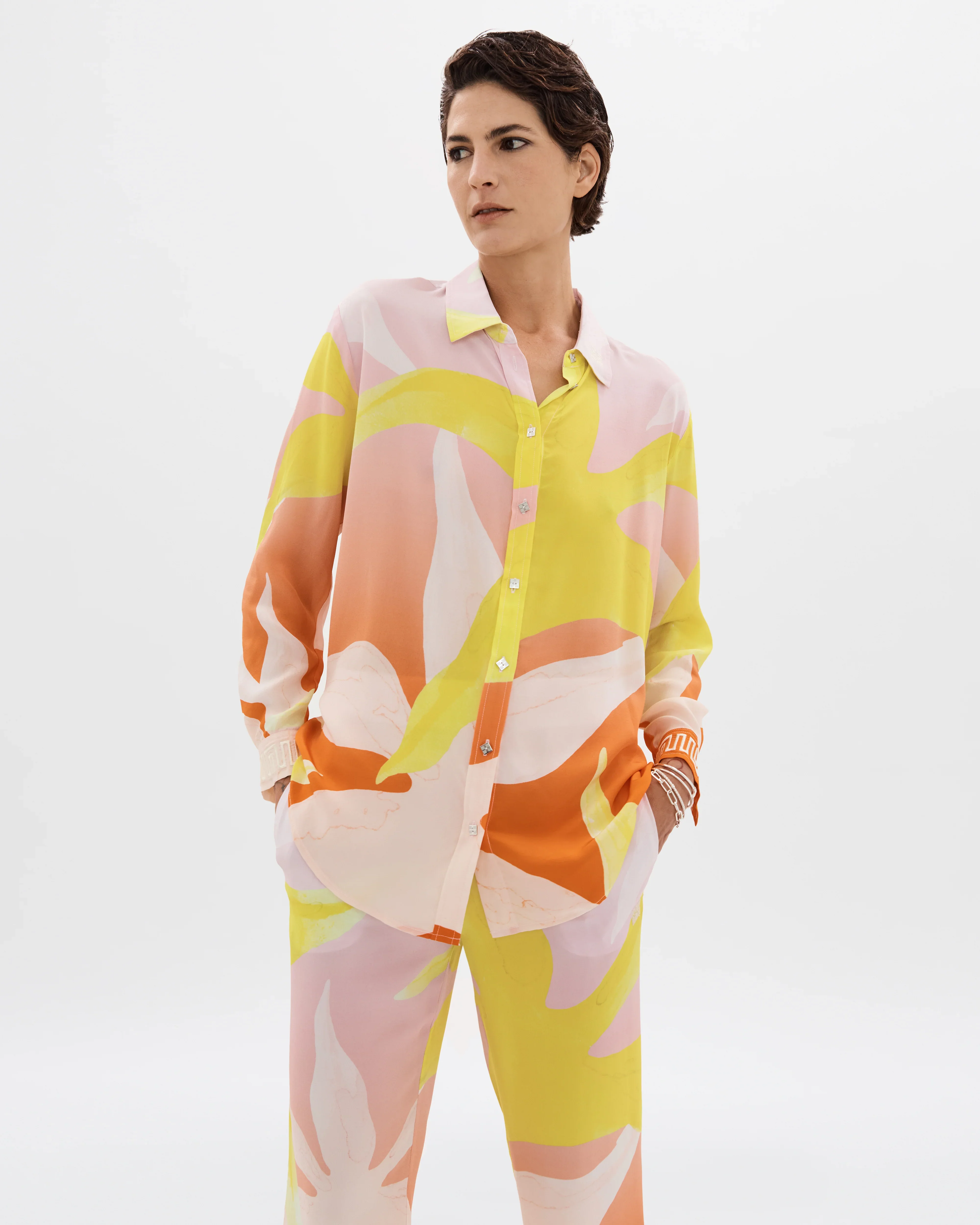 Dawn Floral Long Pant - Dawn Floral - Image 3