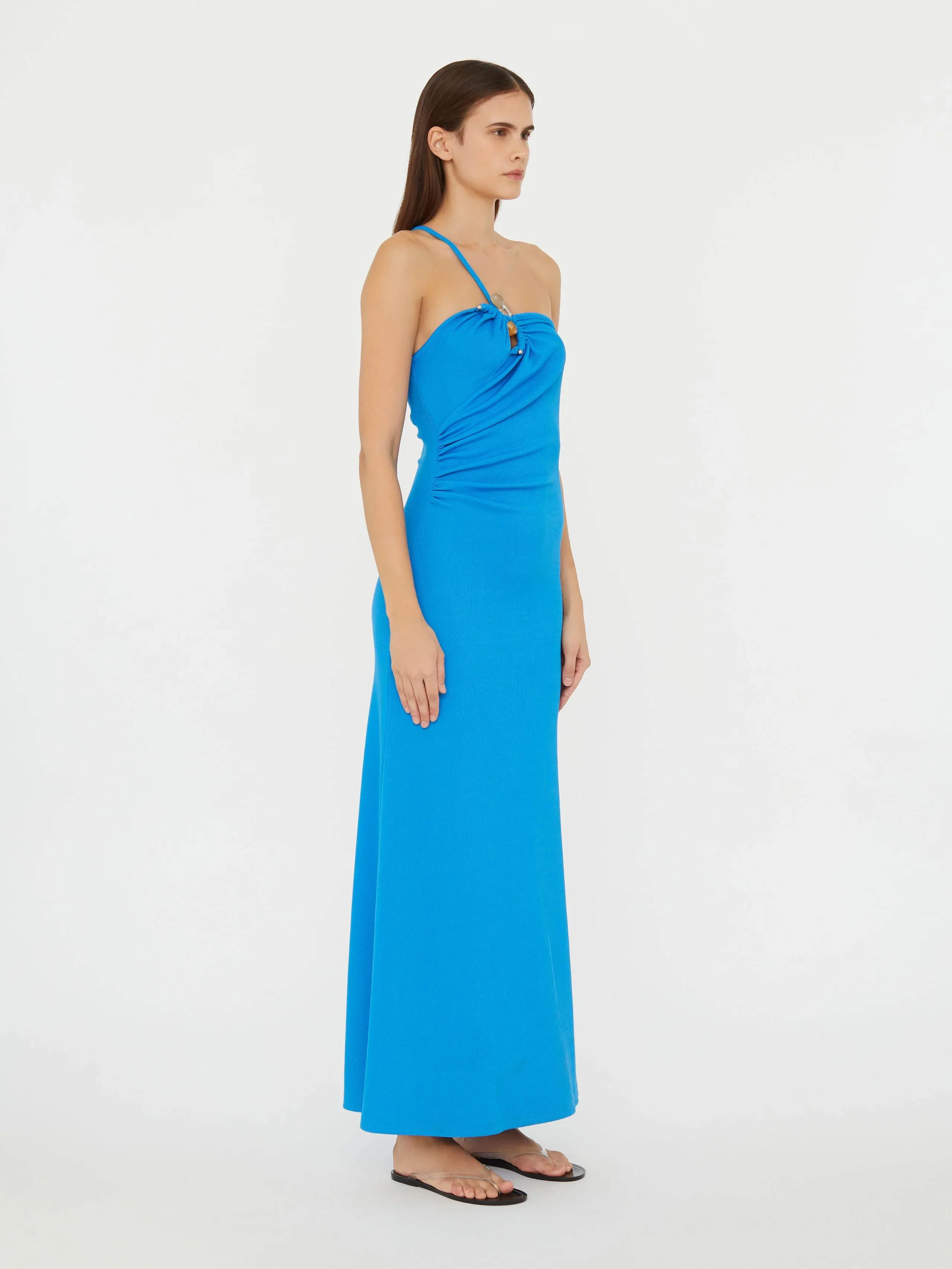 Concave Stone Cami Dress - Boston Blue - Image 5