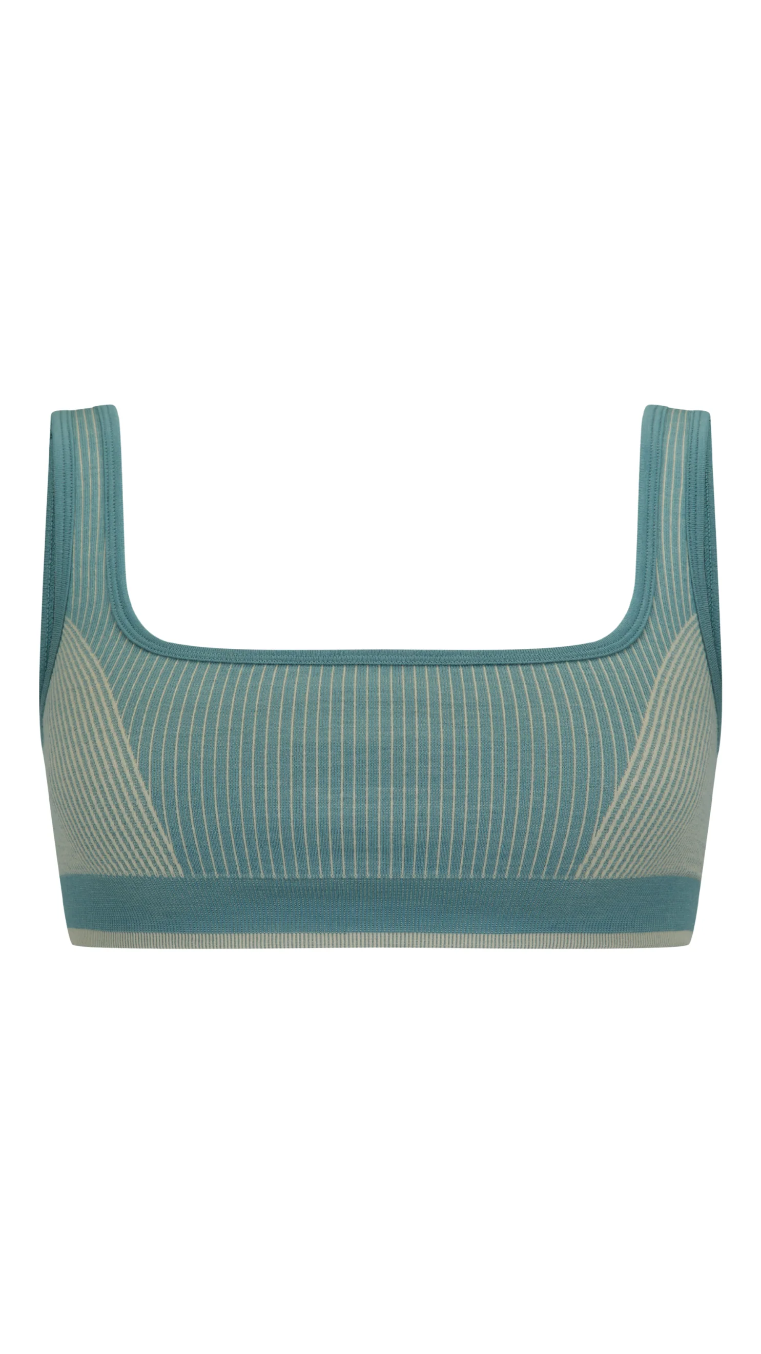 Classic Wool Bralet - Frost