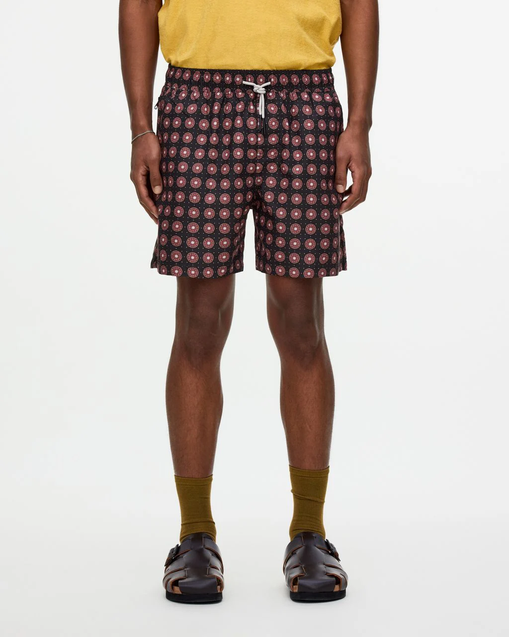 Coffee Lumo Swim Shorts - Image 3