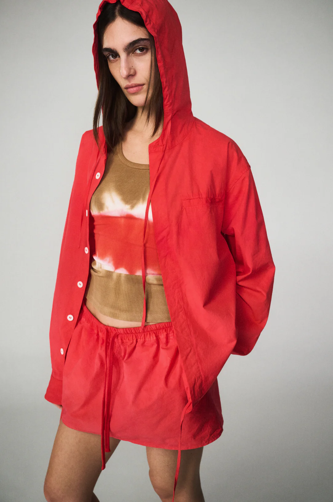 Cool Mini Skirt - Scarlet