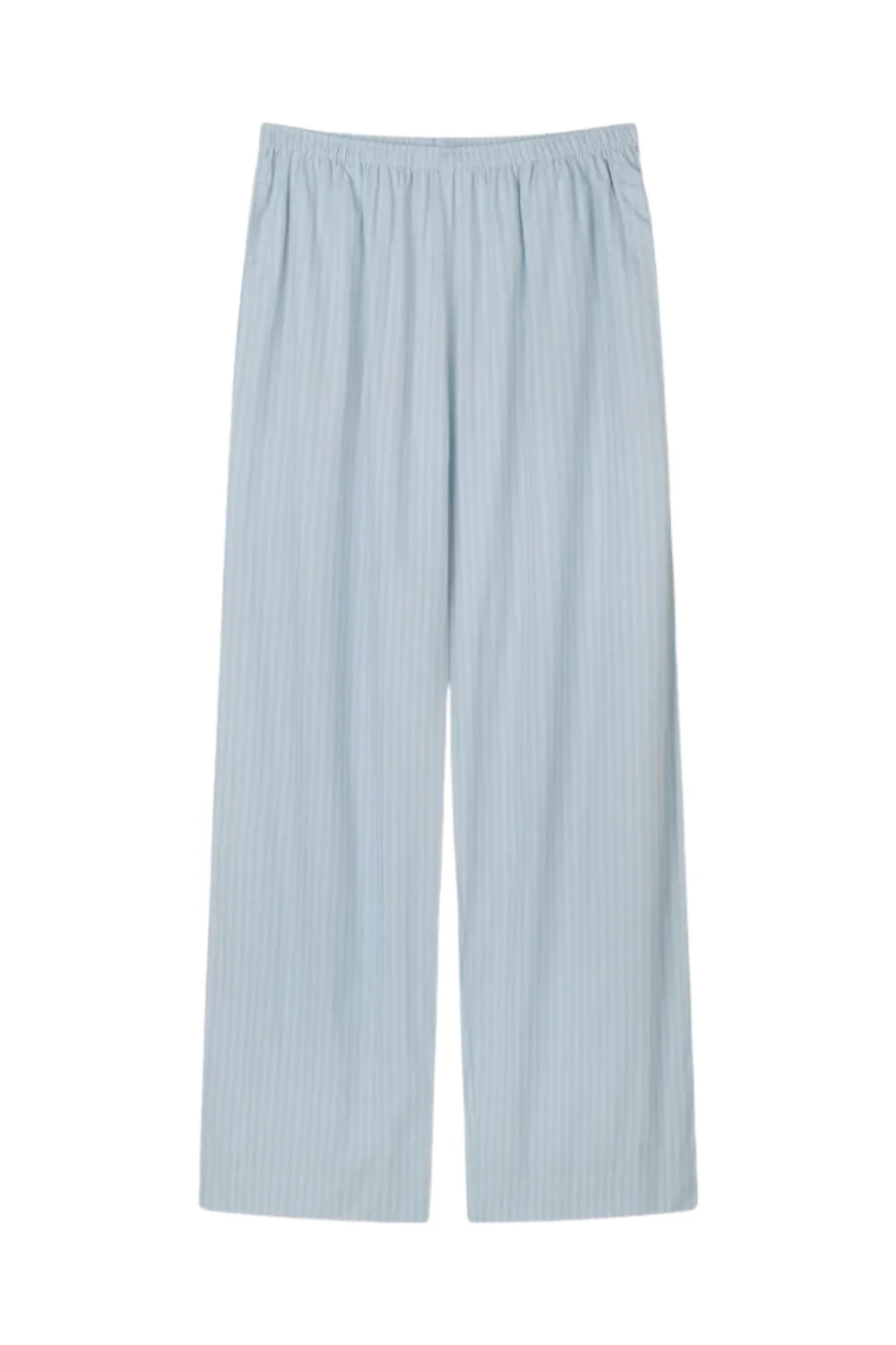 Ease Trouser - Lake Blue Stripe