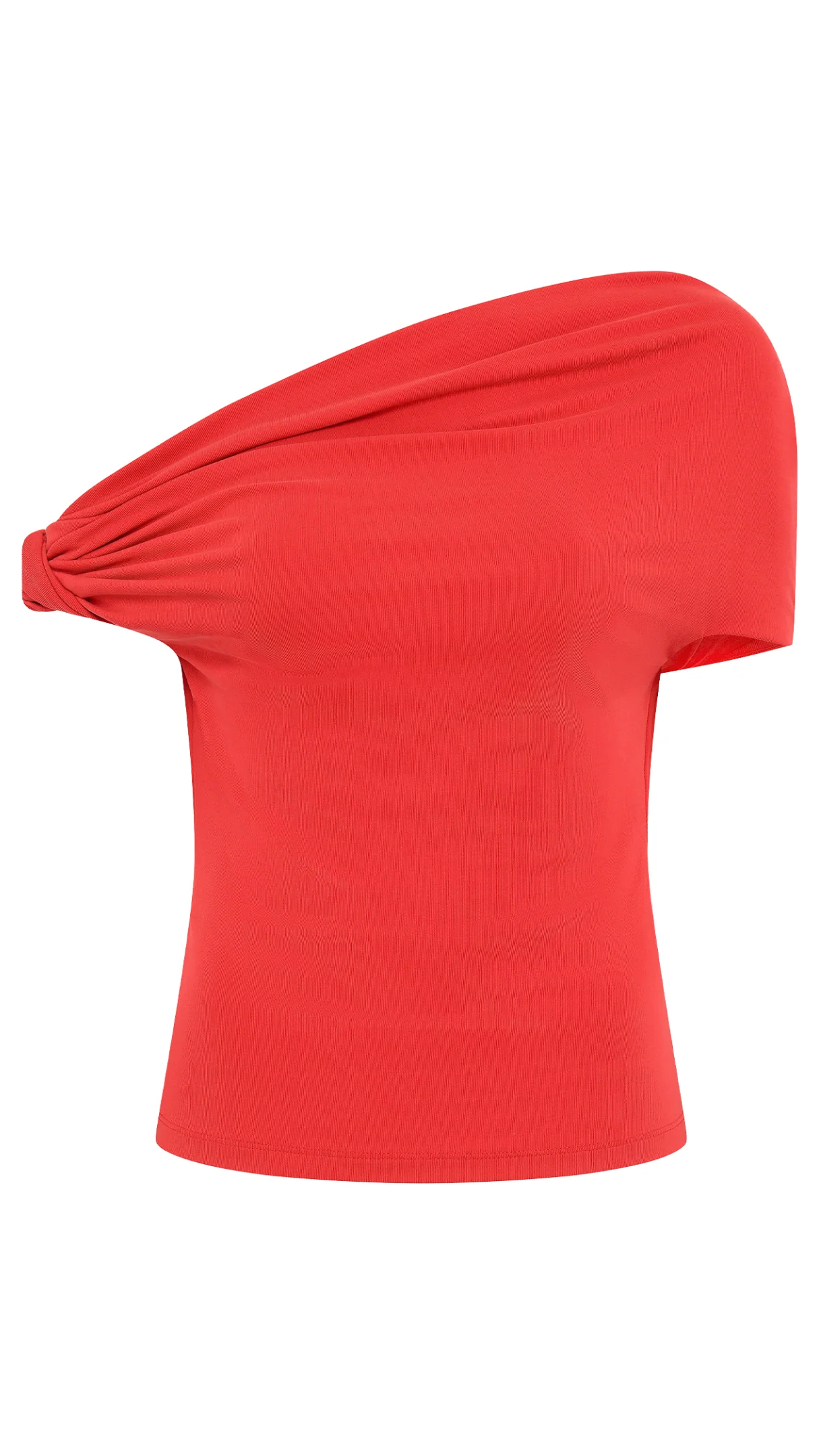 Elemental Ida Top - Scarlet Cupro