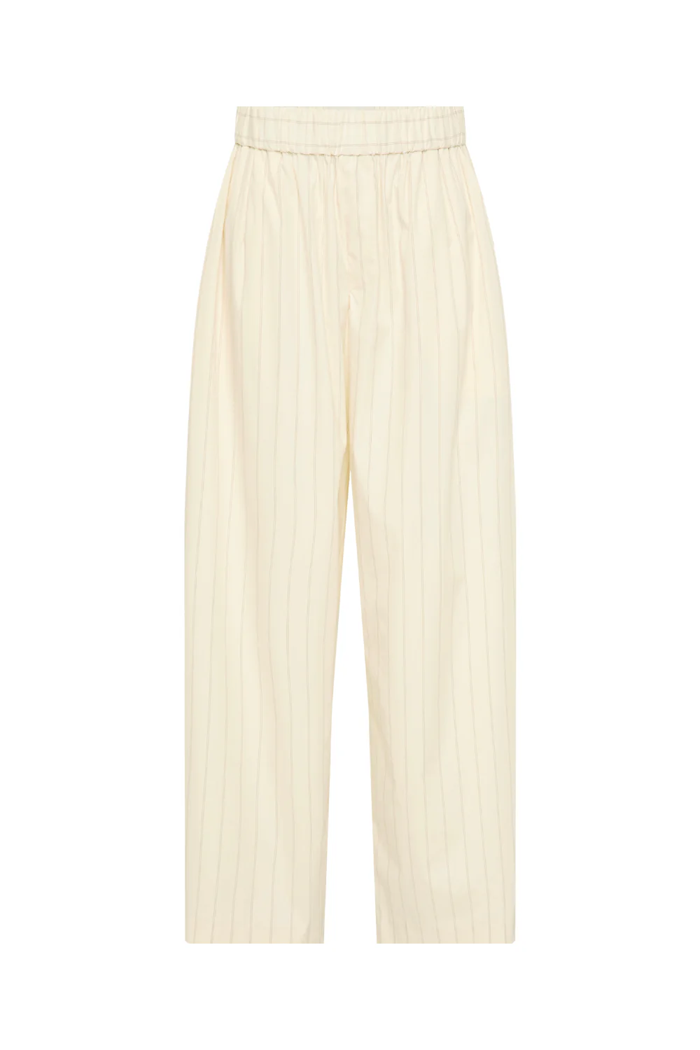 Everyday Relaxed Pants - Ecru Stripe