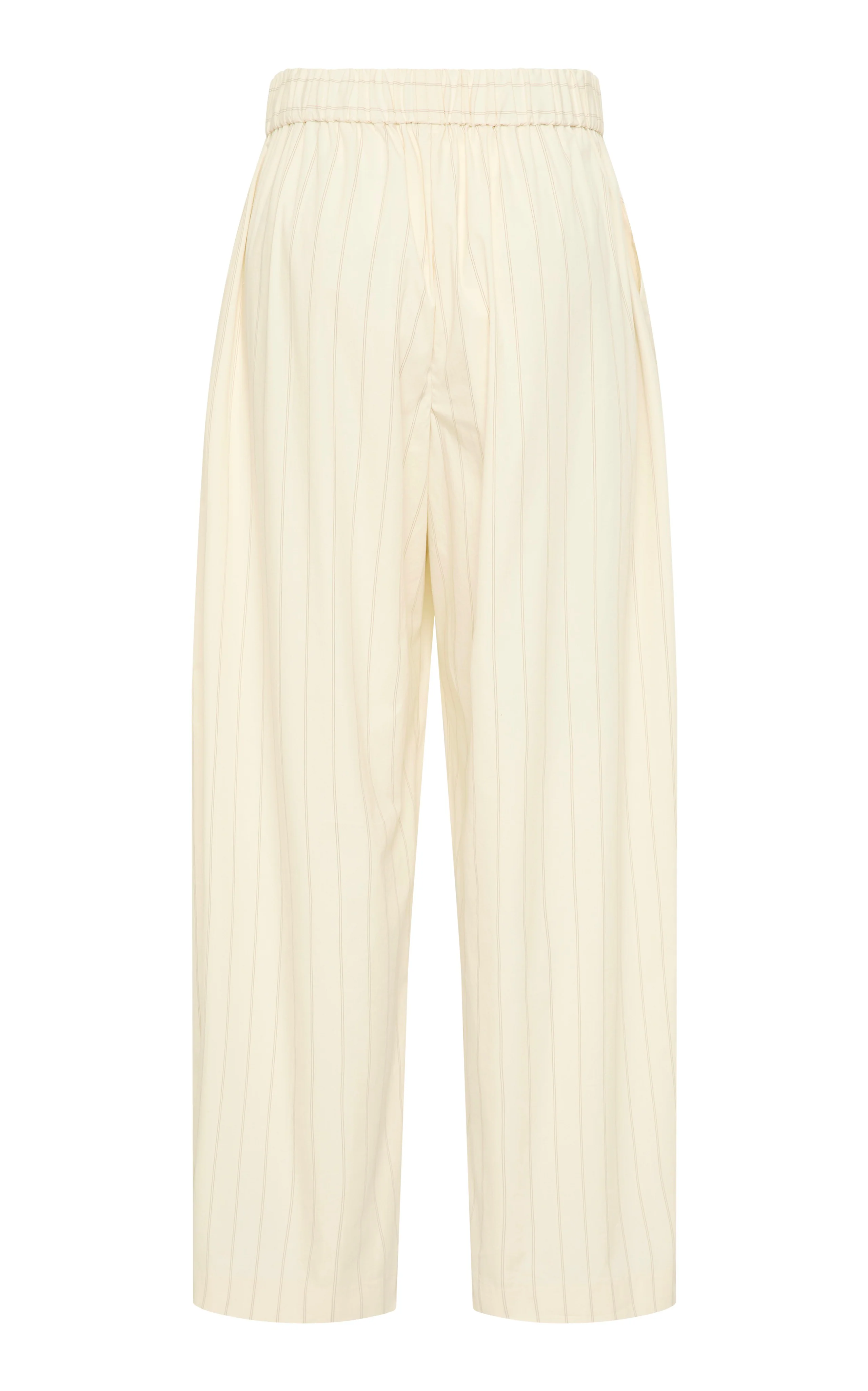 Everyday Relaxed Pants - Ecru Stripe - Image 6