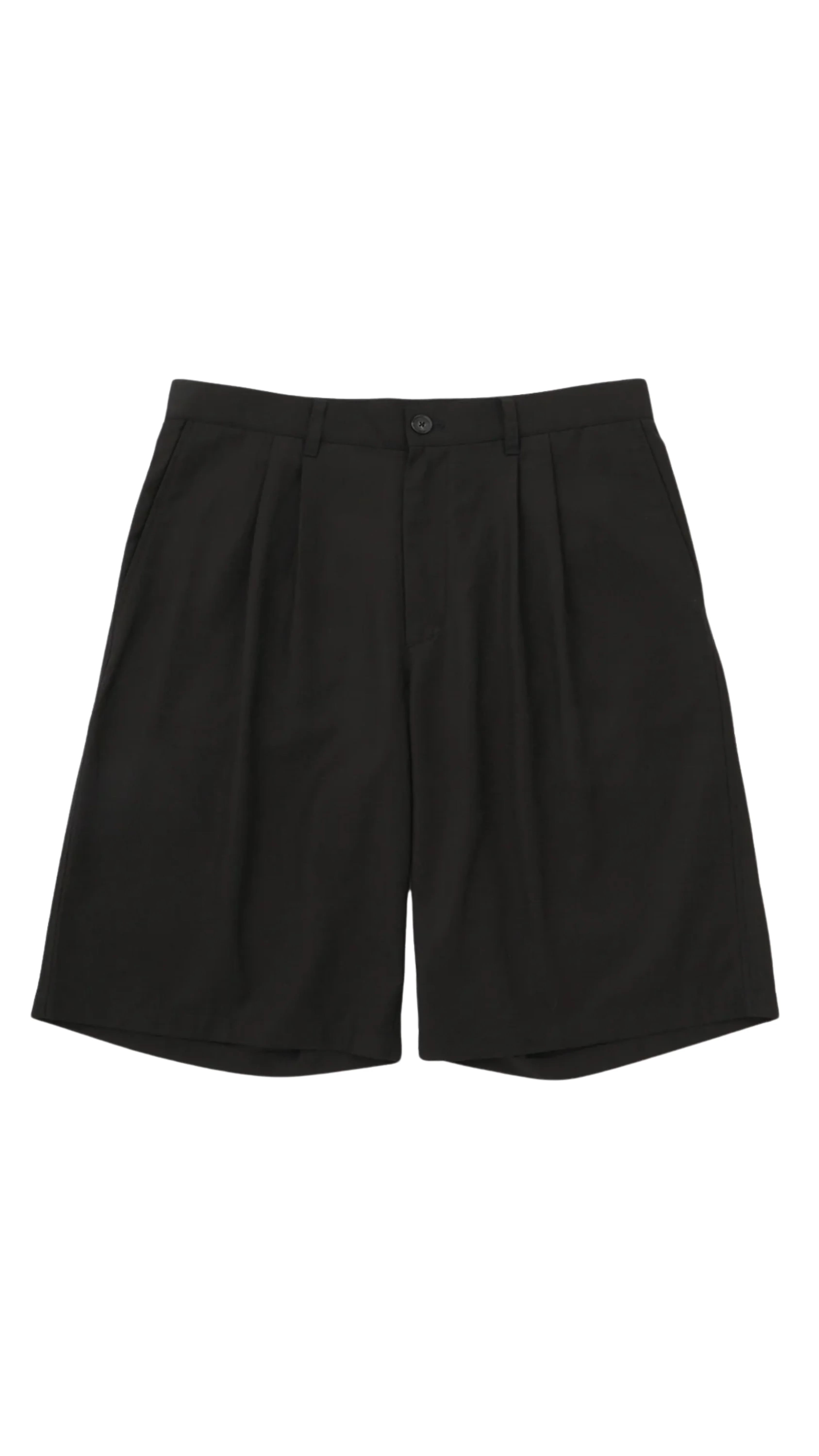 Feliz Two Tuck Walk Short - Black