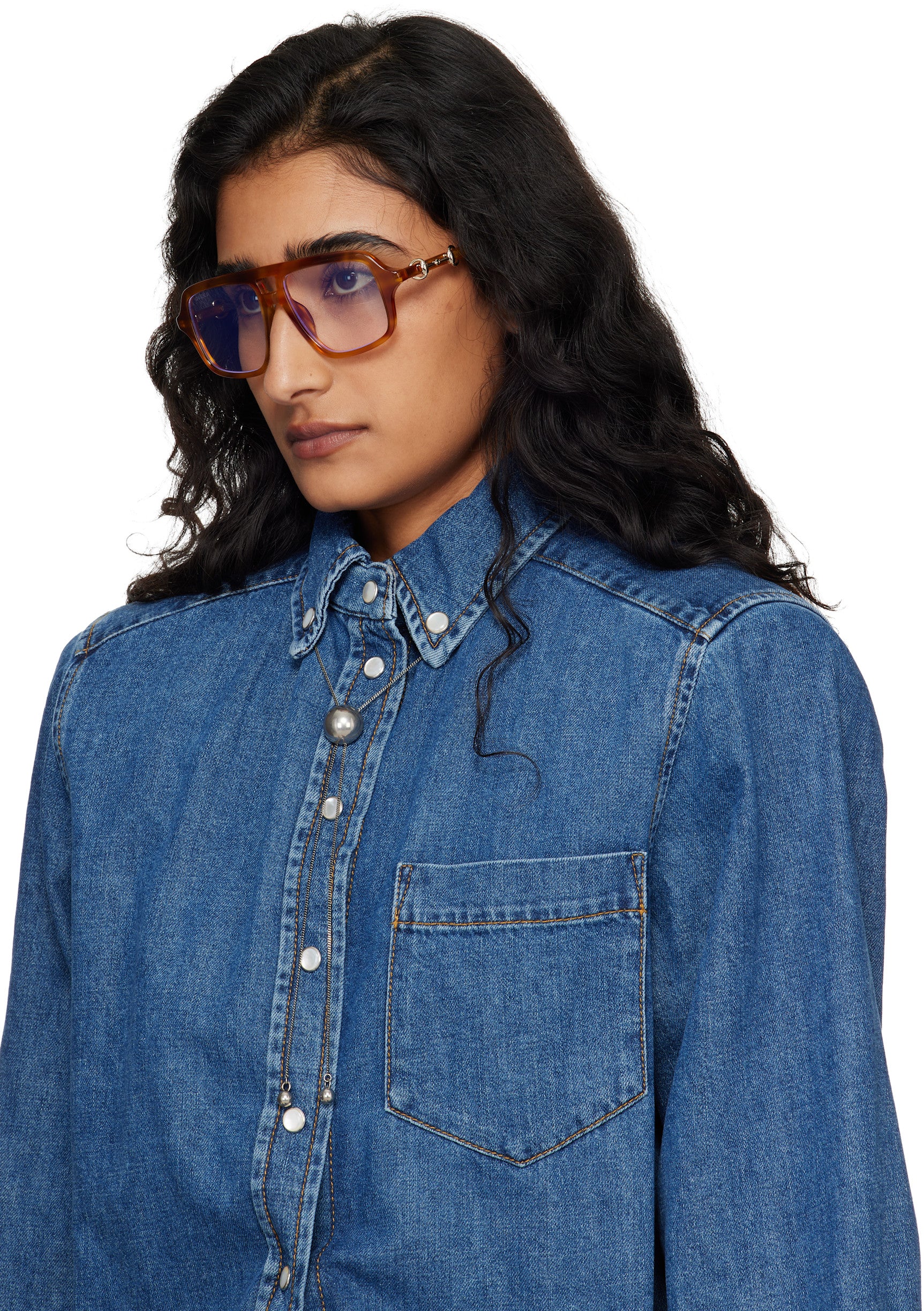 GG2052S008 Sunglasses - Havana - Image 3