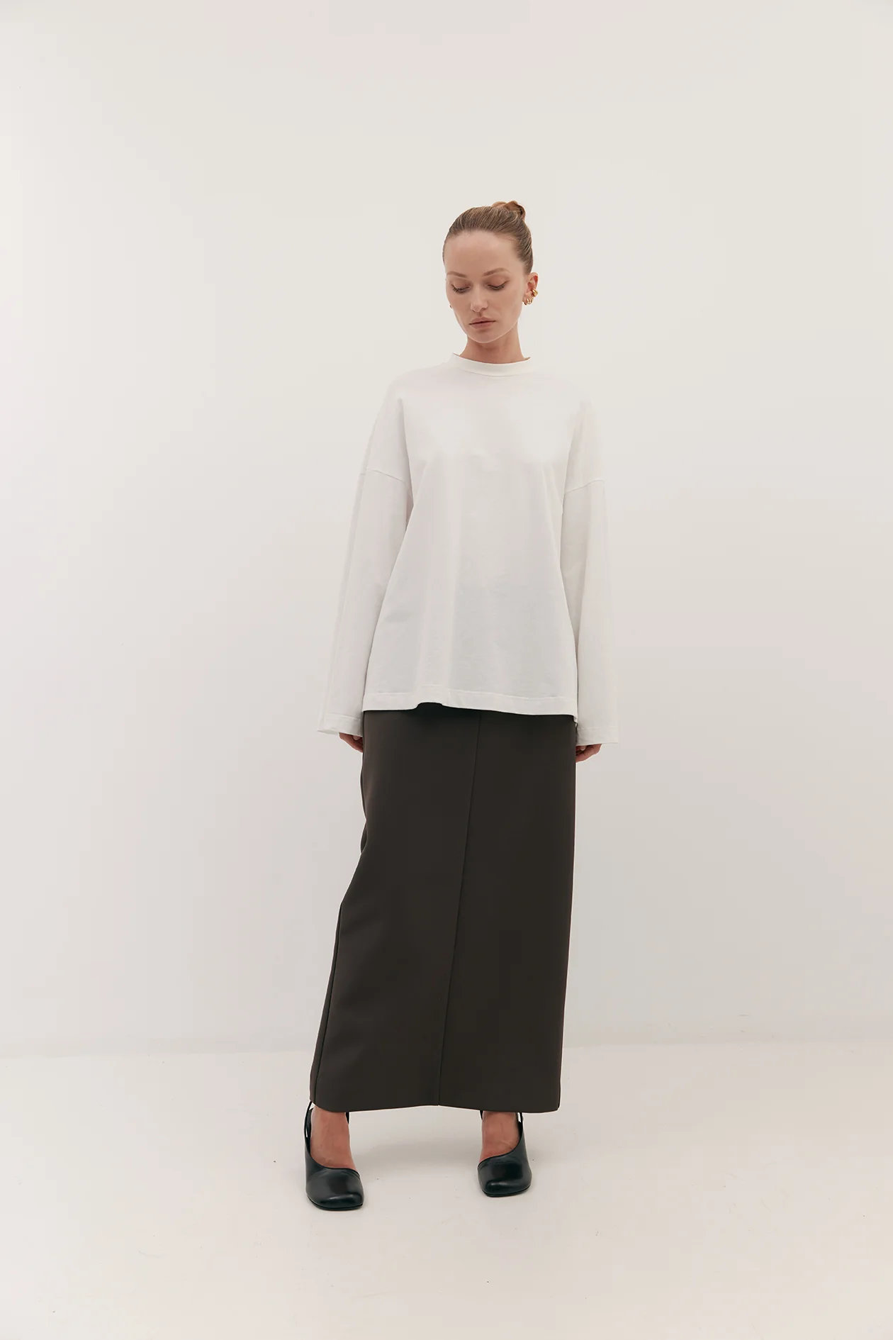 Gibson Long Sleeve T-Shirt - White - Image 3