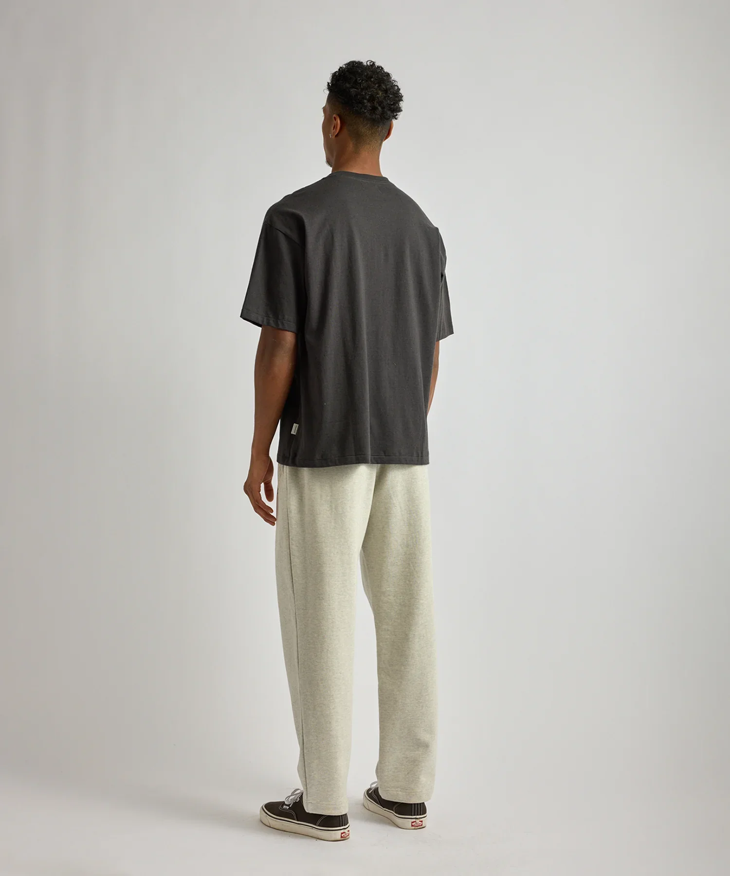 Hemp S.NYC Short Sleeve Tee - Charcoal - Image 2