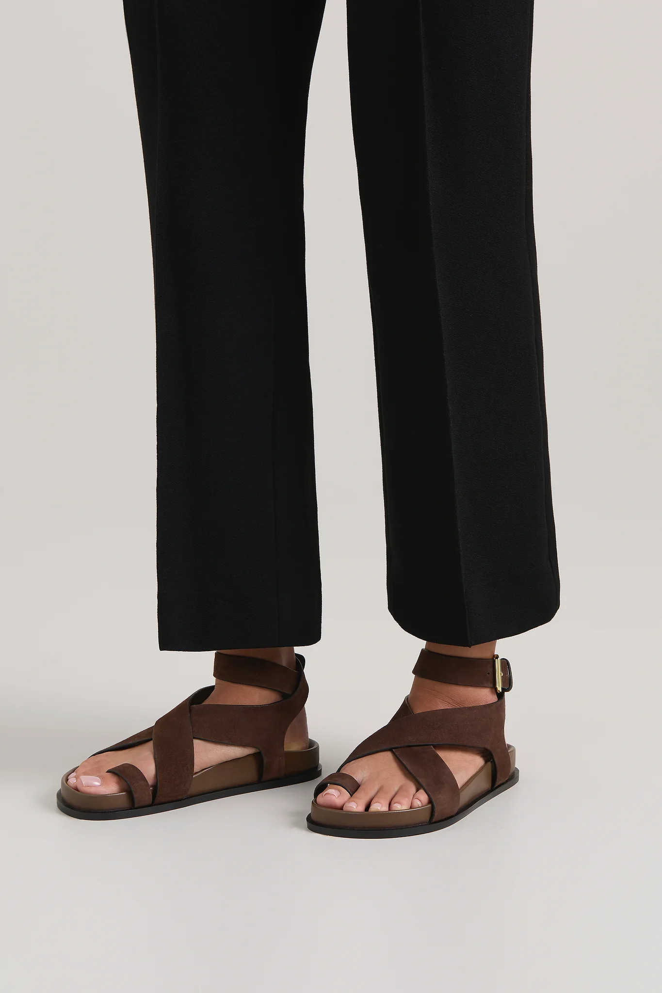 Jalen Sandal - Walnut Suede - Image 2