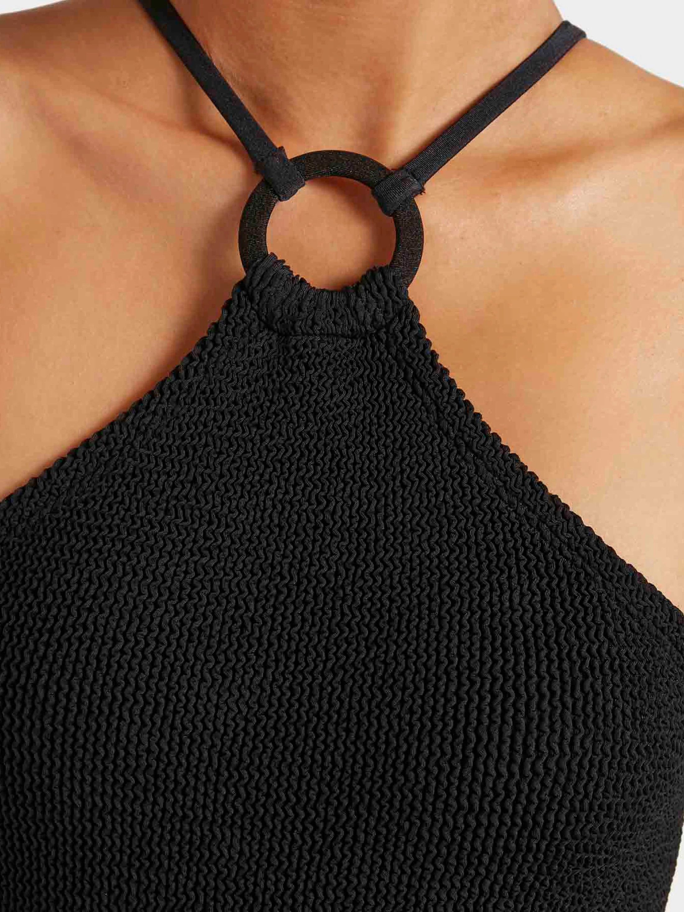 Jasmine Swim With Hoop - Black - Image 5
