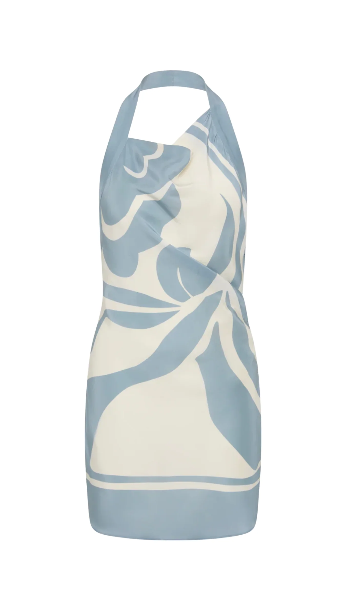 Lilou Halter Mini Dress - Liora Blue