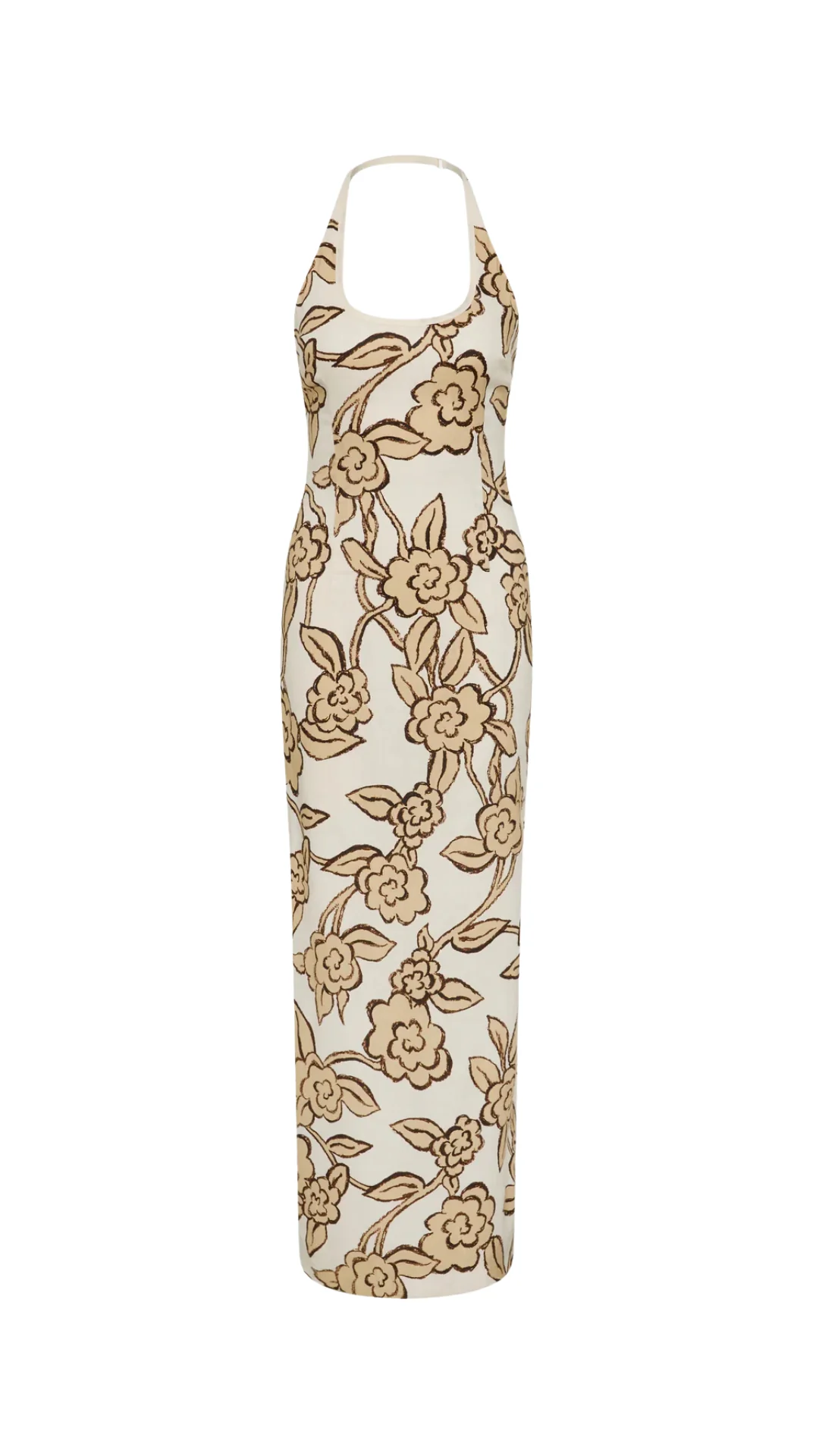 Elodie Halter Midi Dress - Patale