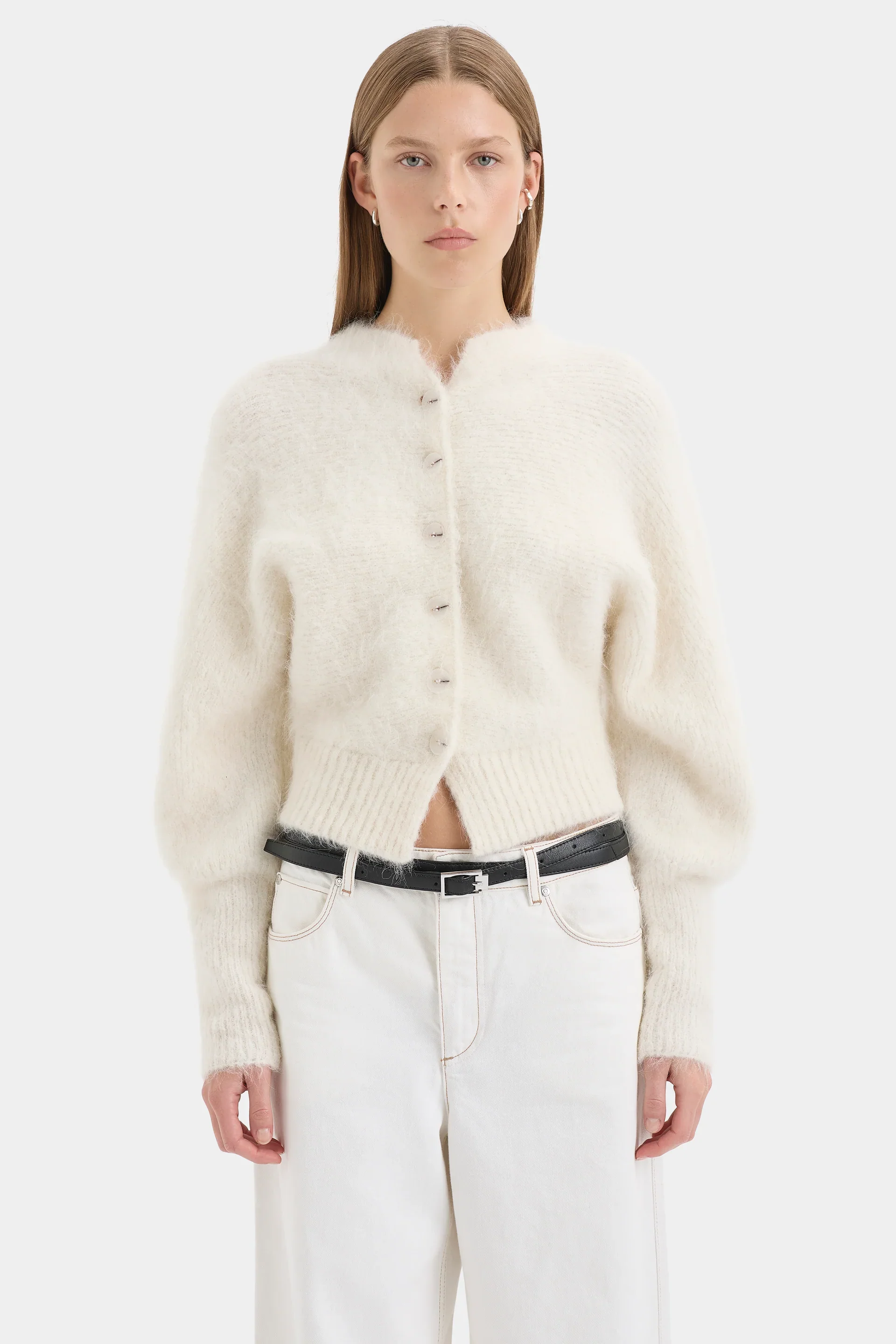 Lise Cardigan - Ivory - Image 2