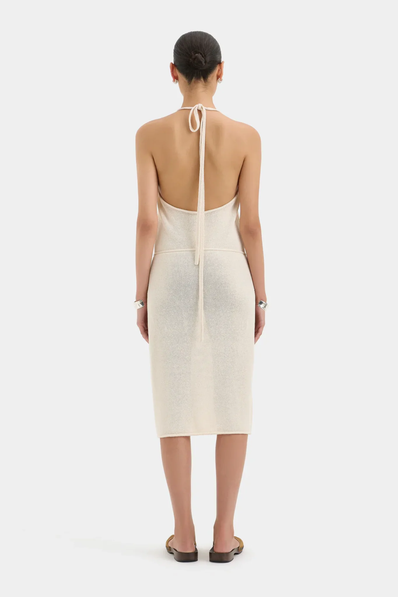 Lula Halter Dress - Natural - Image 3