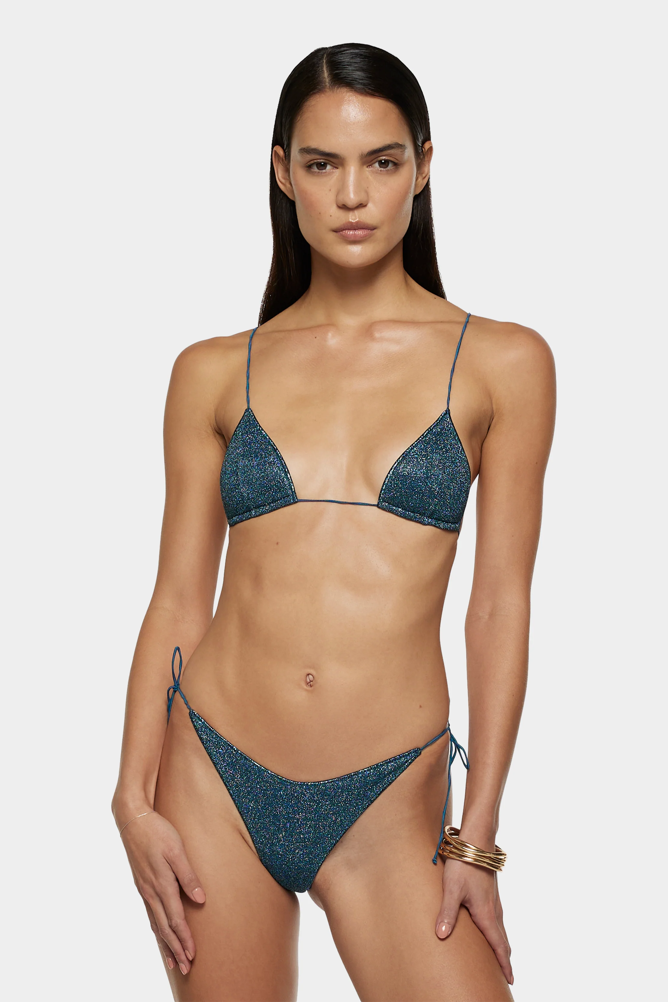 Lumiere 80’s Bikini - Peacock - Image 2