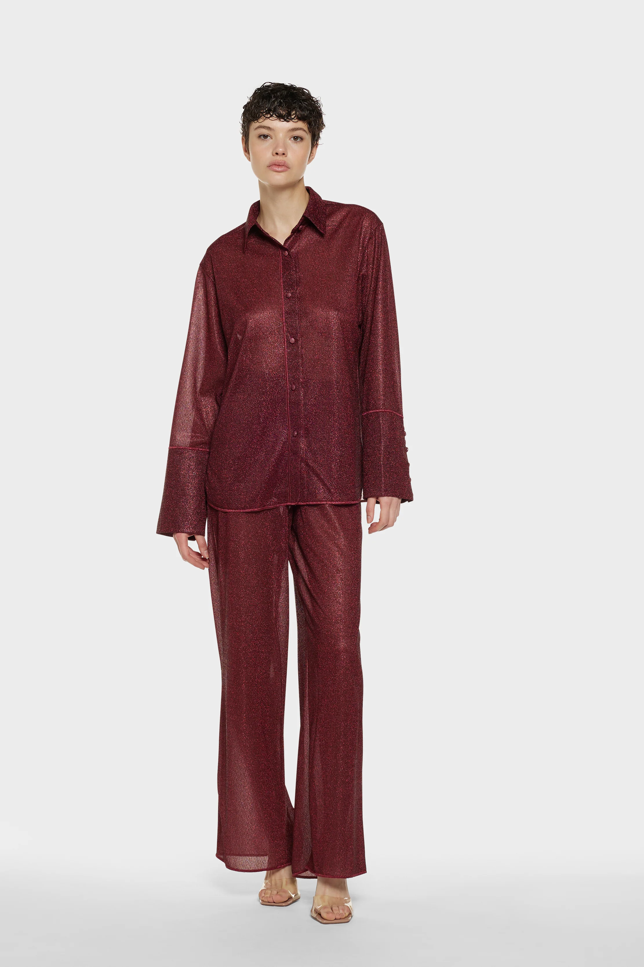 Lumiere Pants - Burgundy - Image 4