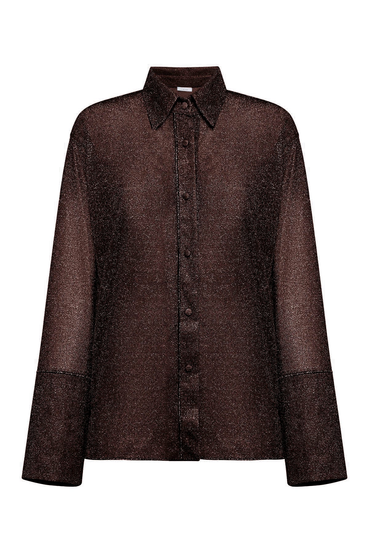 Lumiere Sleeves Shirt - Chocolate