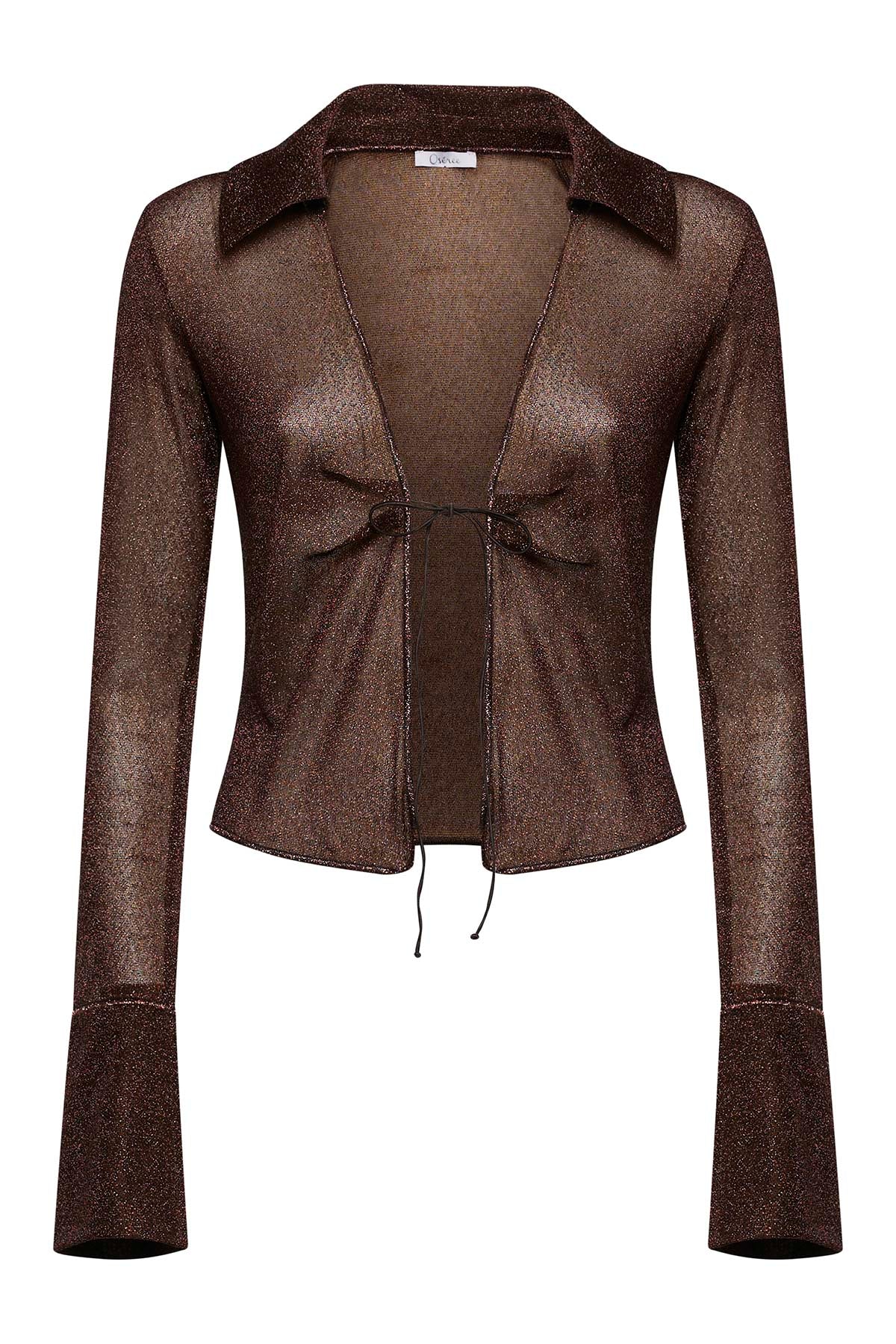 Lumiere Slim Shirt - Chocolate