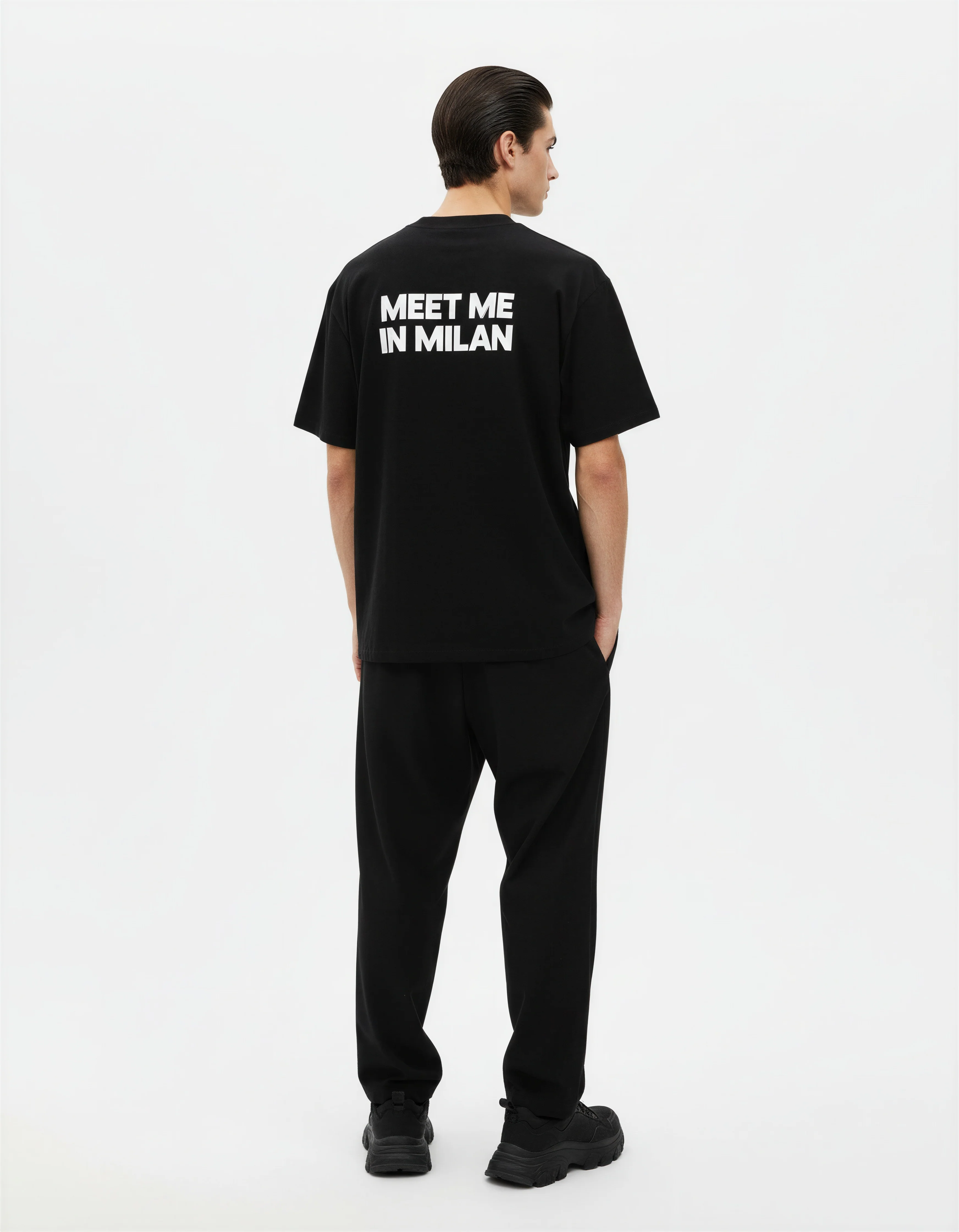 Meet Me In Milan - Black - Image 4