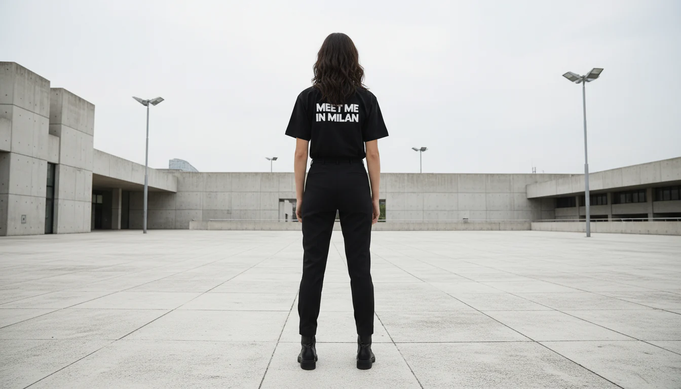 Meet Me In Milan - Black - Image 6