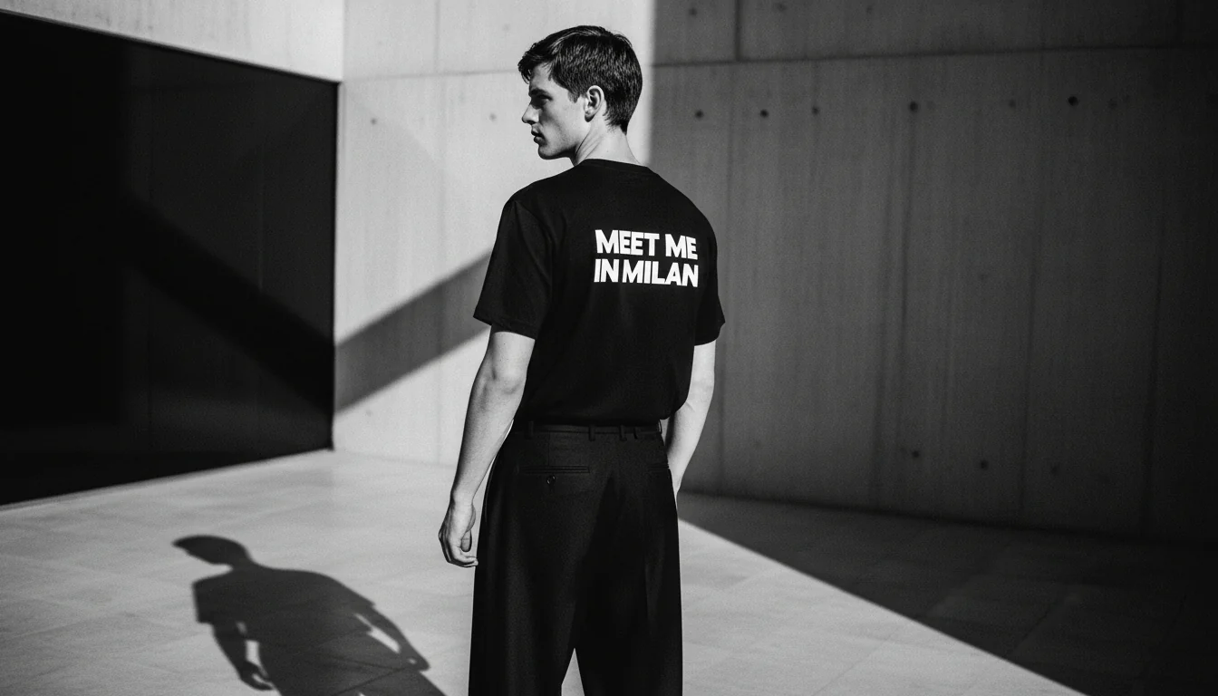 Meet Me In Milan - Black - Image 9