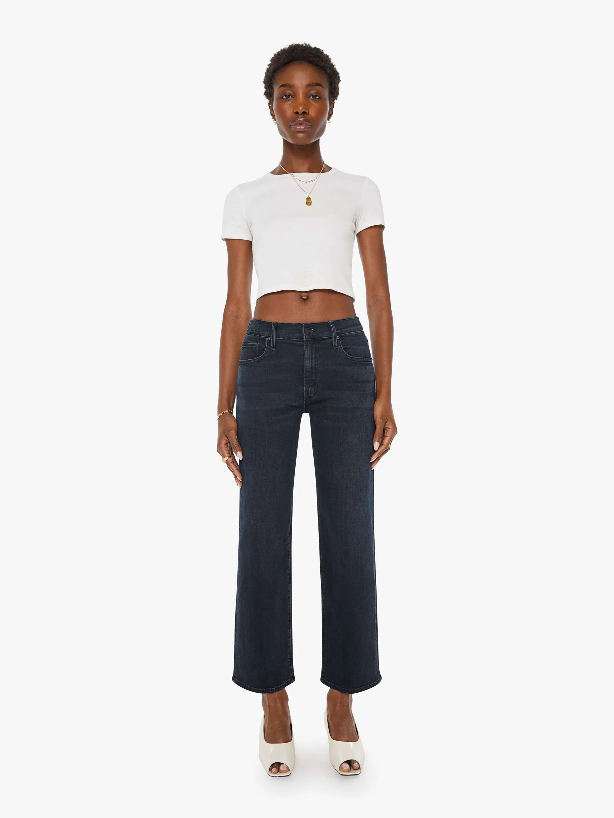 Mid Rise Zip Rambler Ankle - Night In Venice