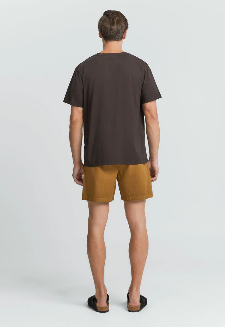 Mills Heavyweight Cotton Tee - Bitter - Image 3
