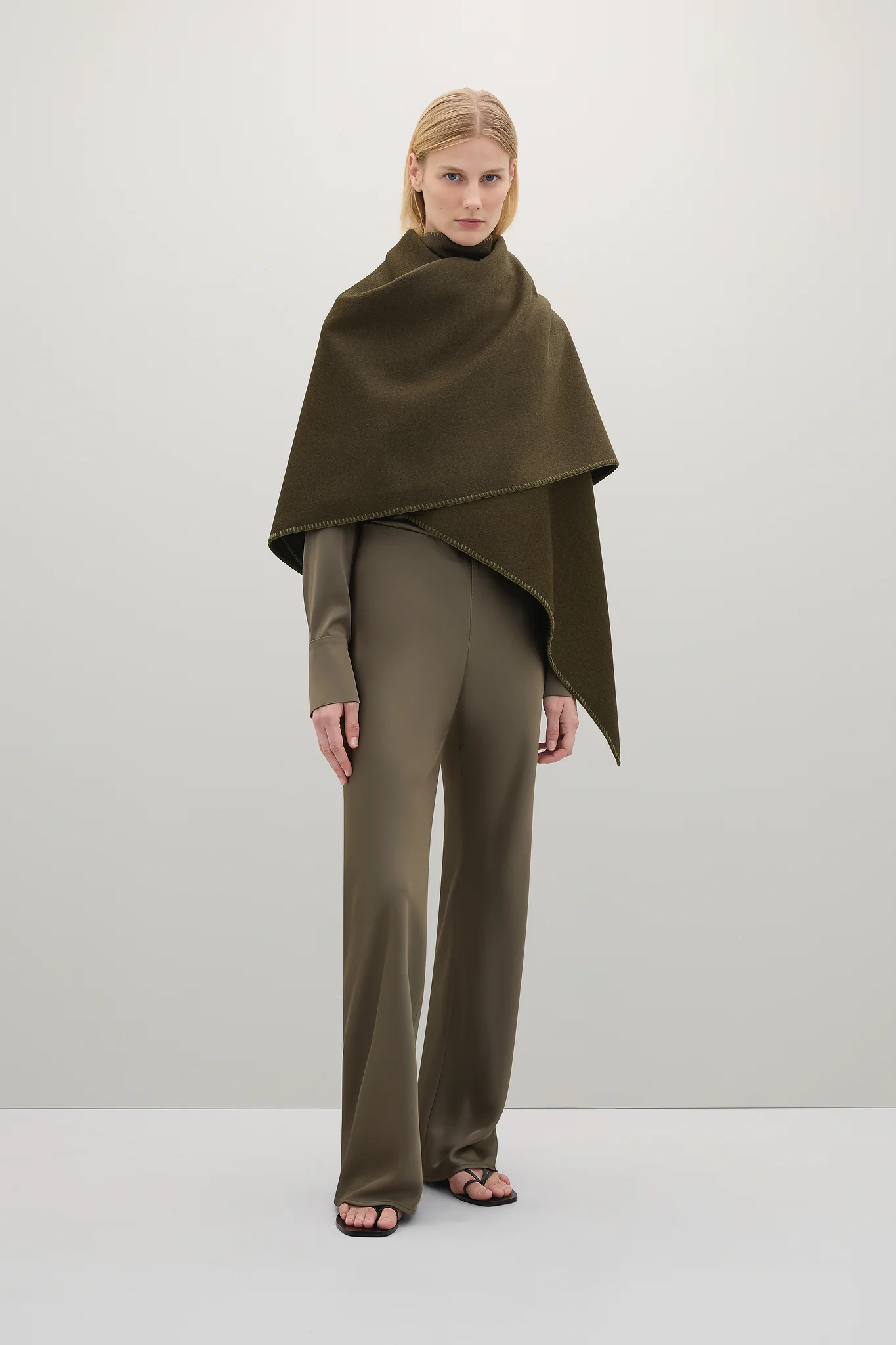 Myrna Bias Pant - Olive - Image 7