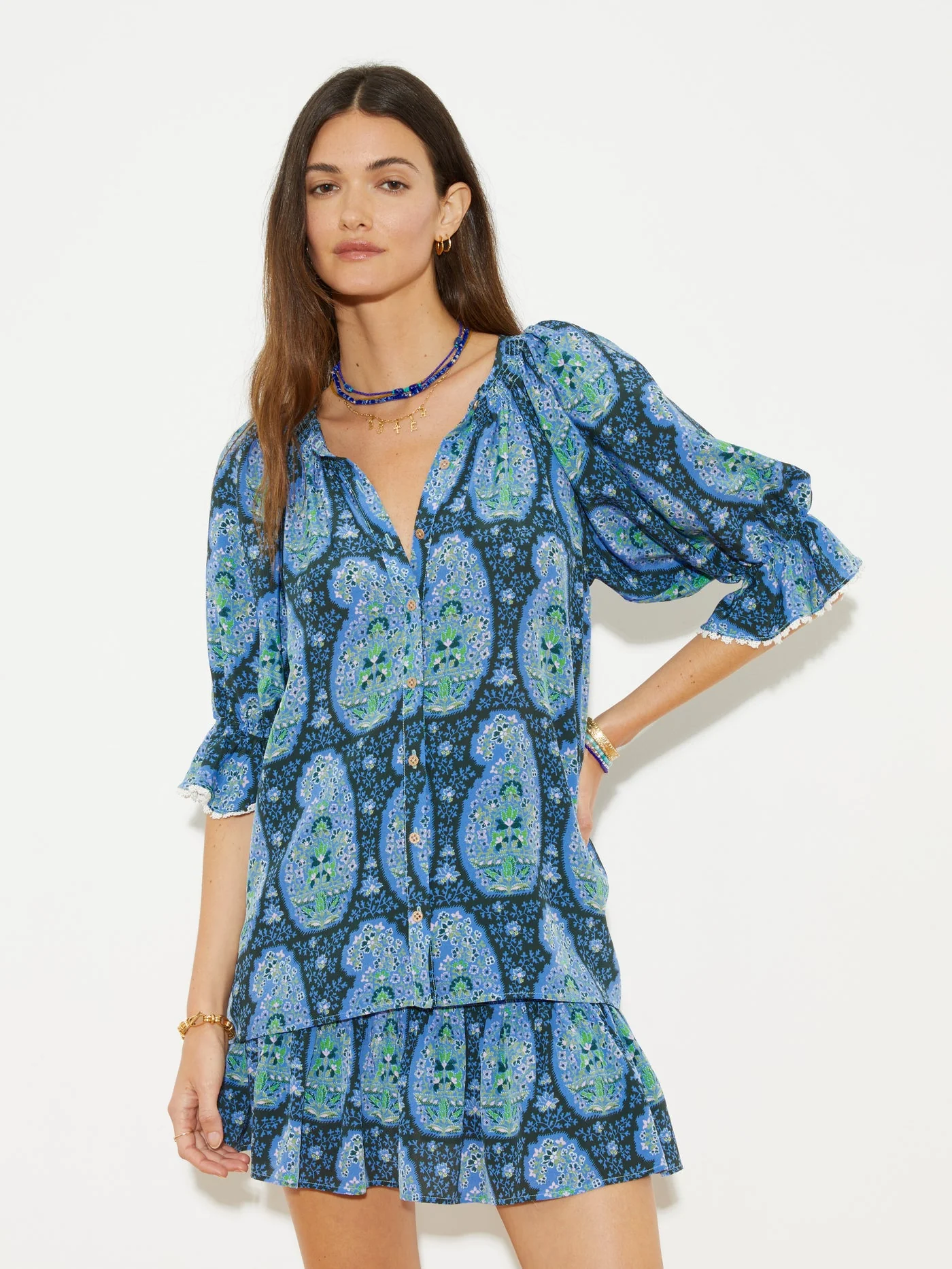 Onda Short Sleeve Blouse
