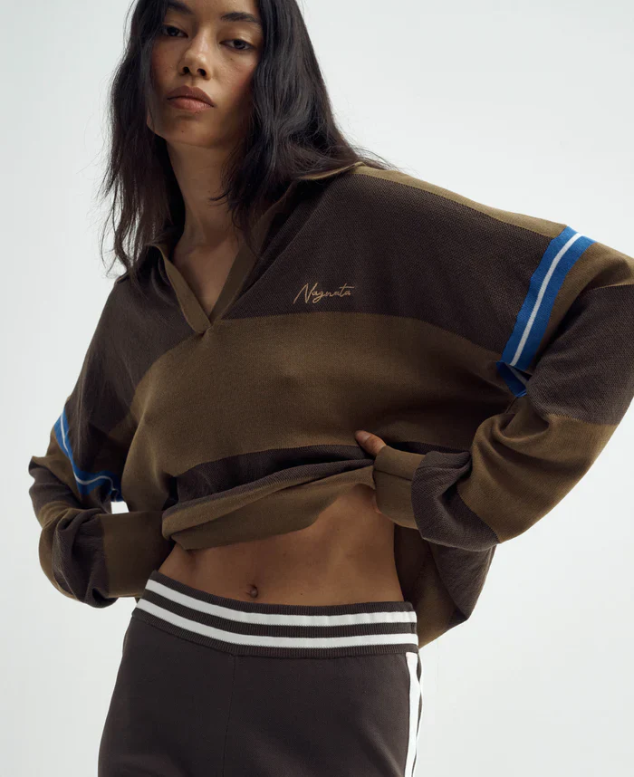 Organic Ivy Crop Polo – Harvest - Image 2