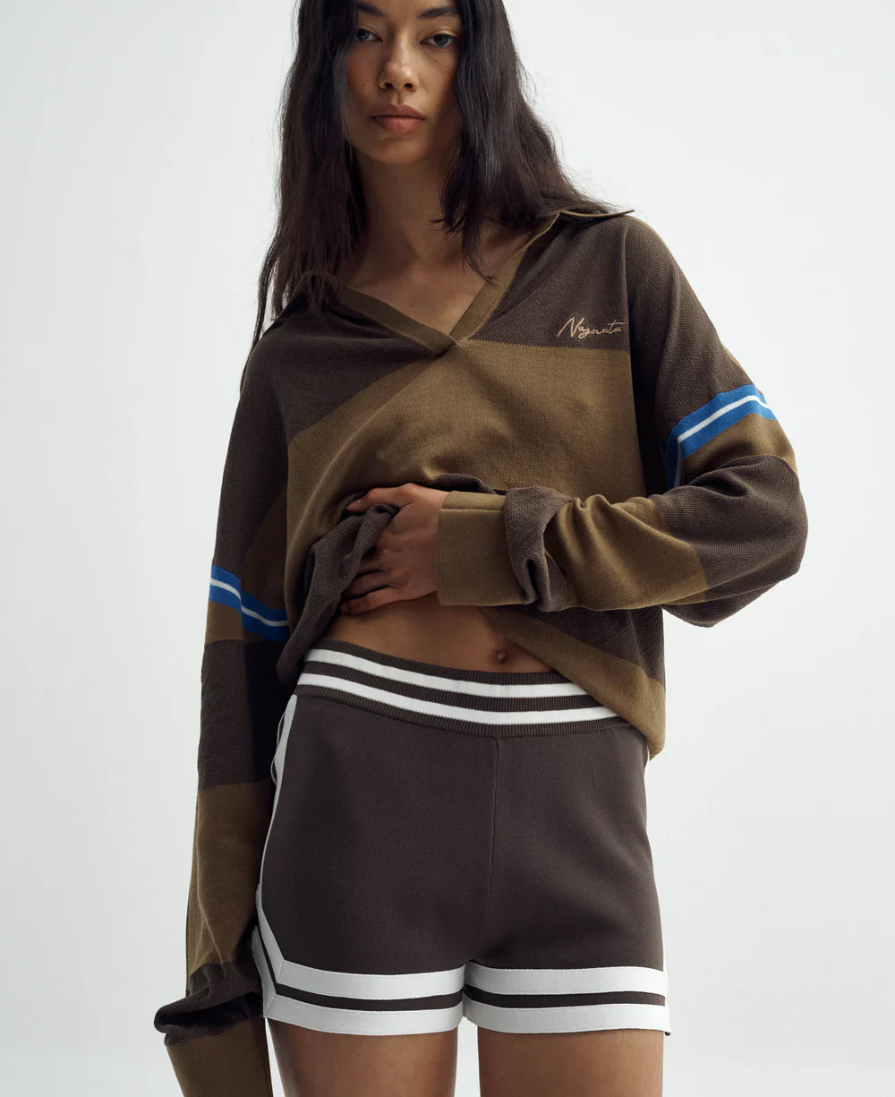 Organic Ivy Crop Polo – Harvest - Image 3