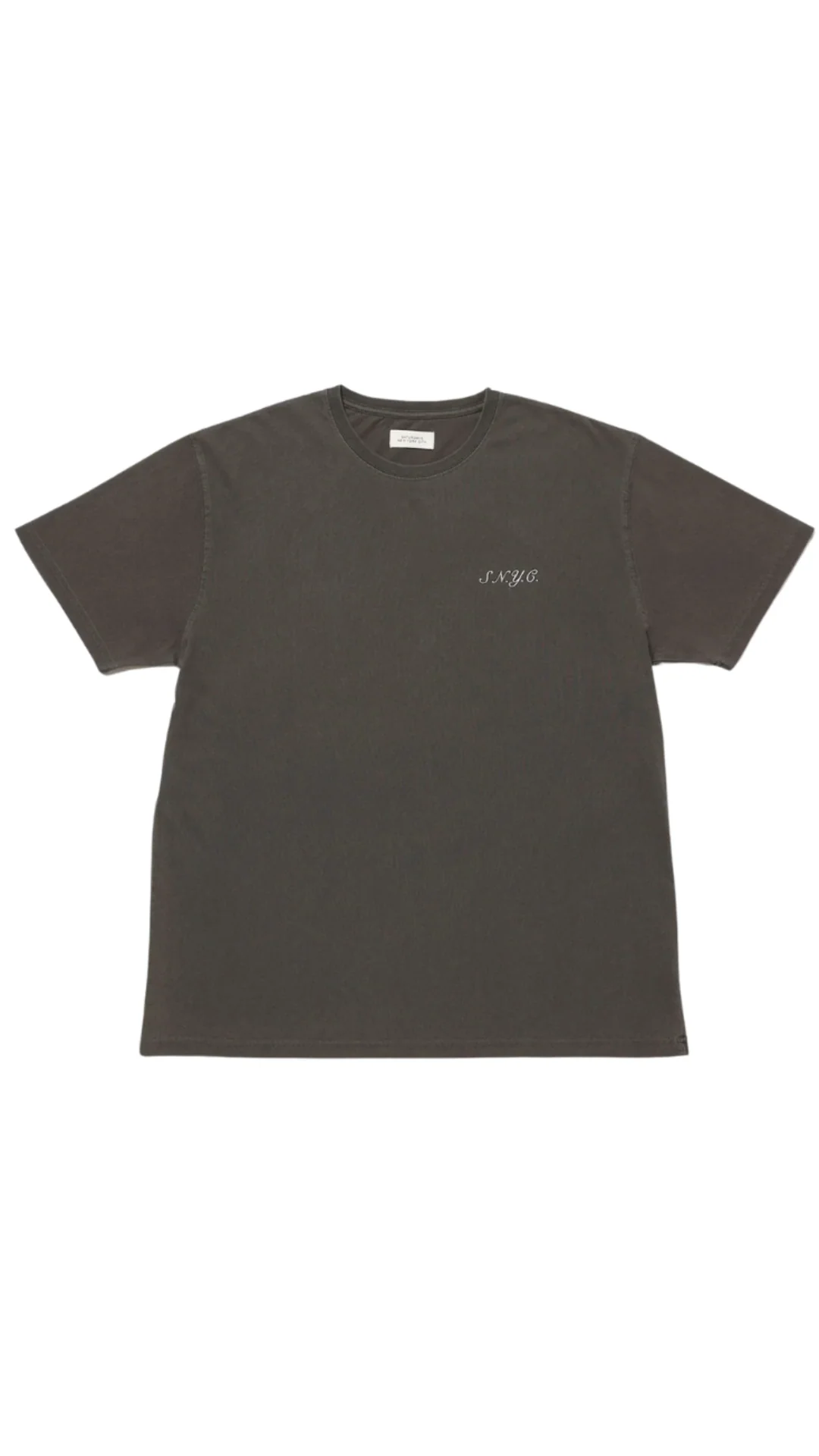 Pigment Dyed Short Sleeve Tee - Black