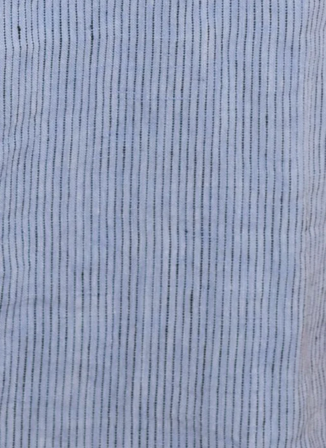 Press Stud Short - Blue Stripe - Image 6