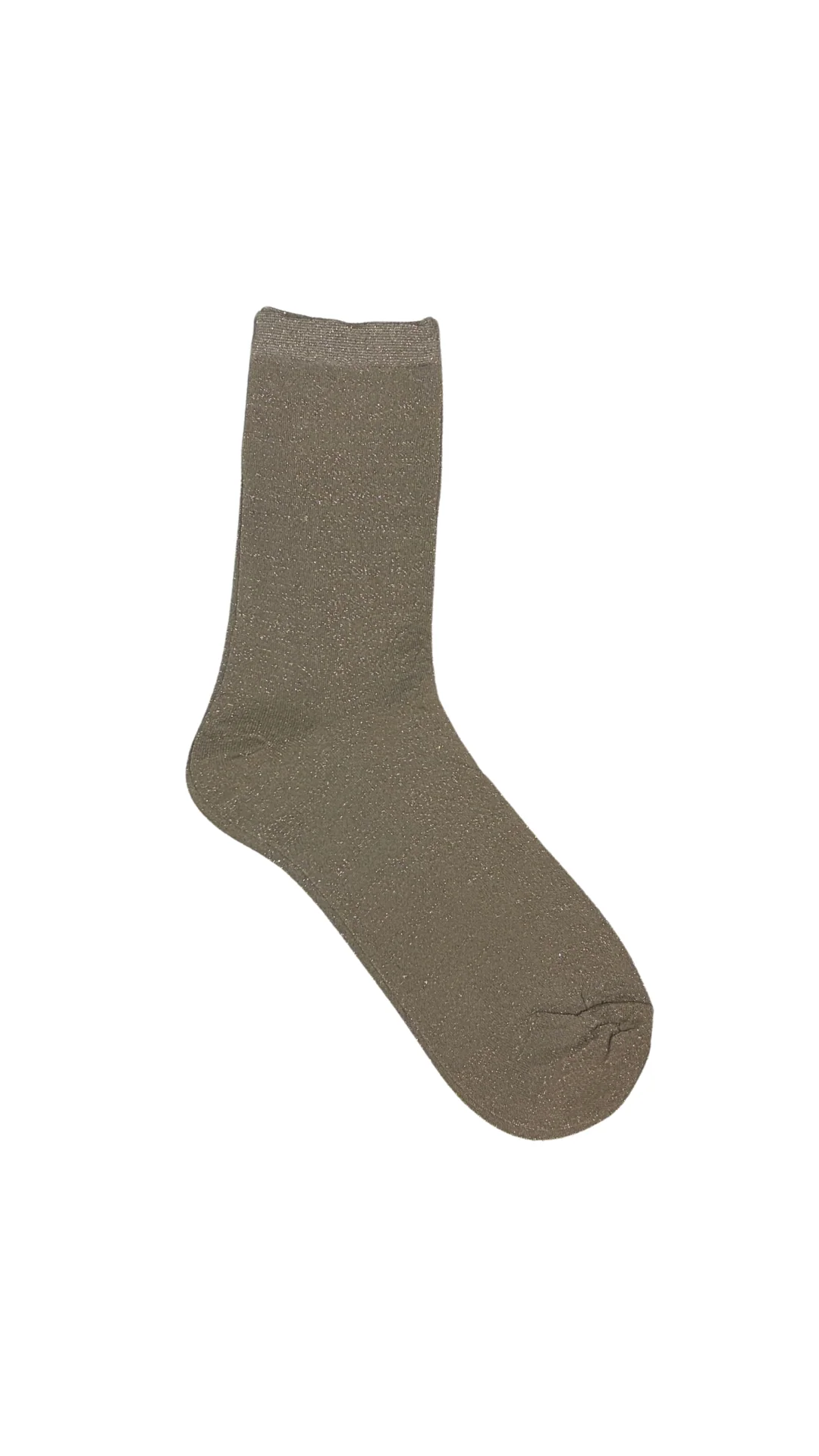Shimmer Sheer Socks - Champagne