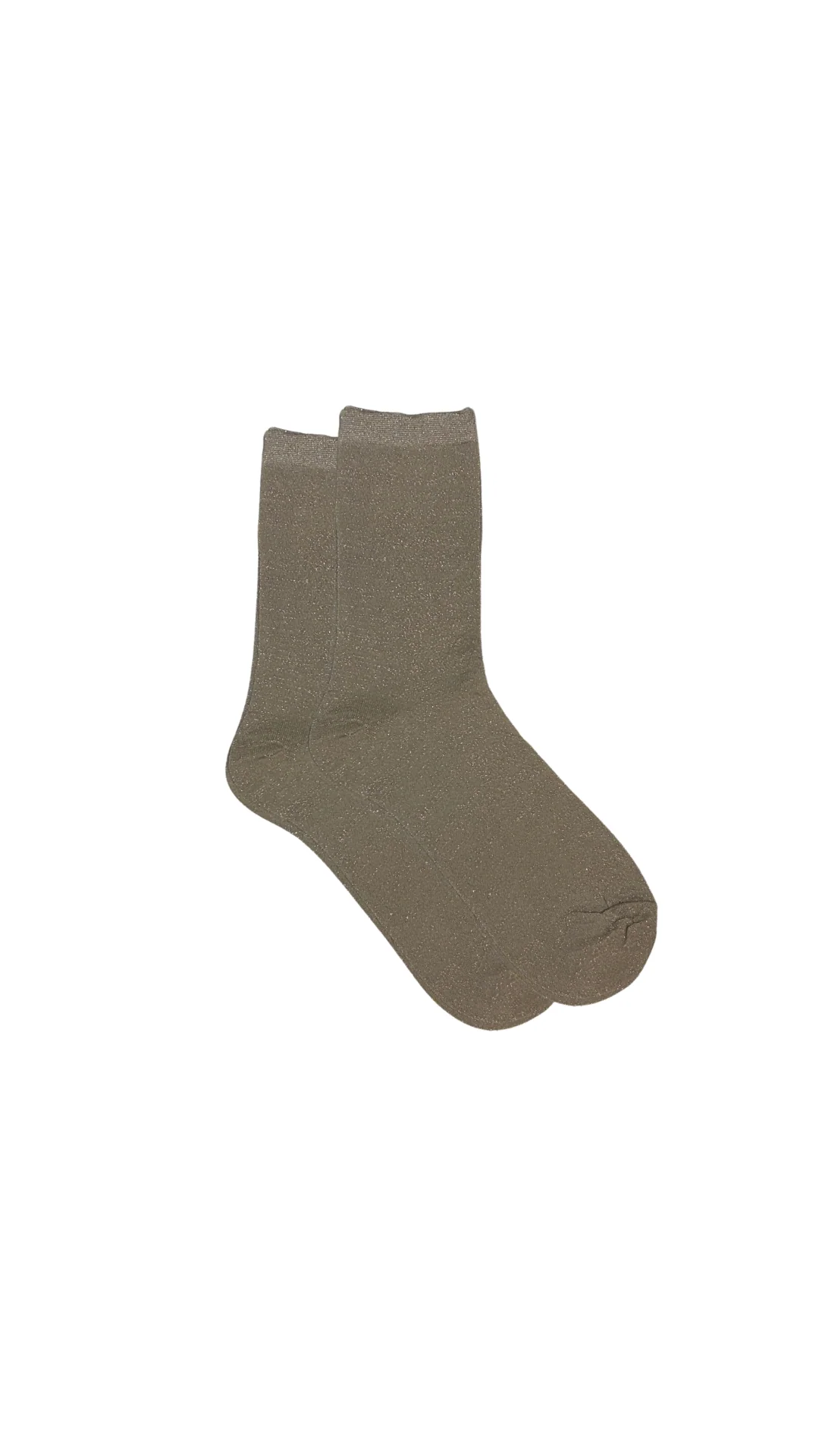 Shimmer Sheer Socks - Champagne - Image 2