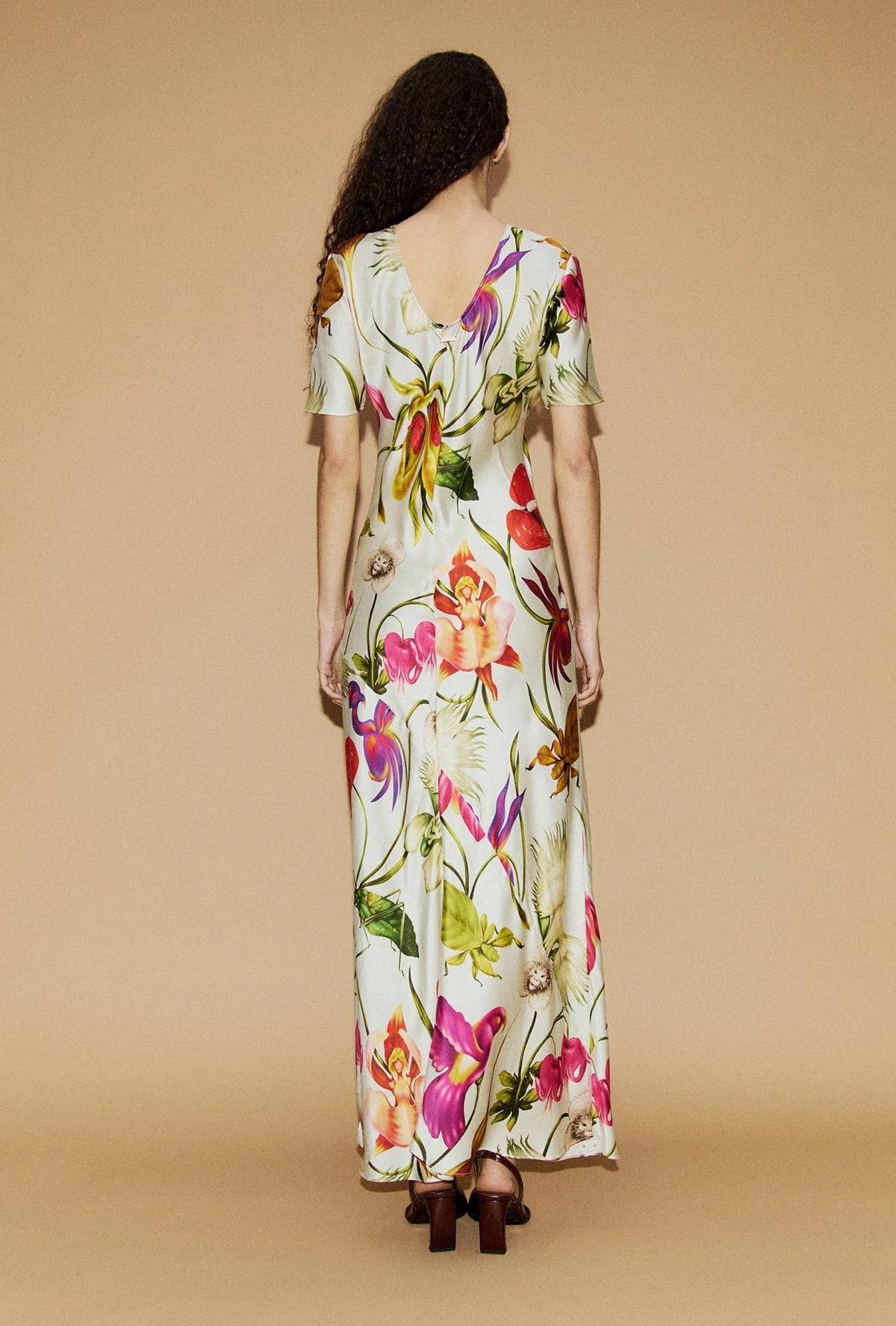 Short Sleeve Colour Me Dress - Wonderland - Image 3