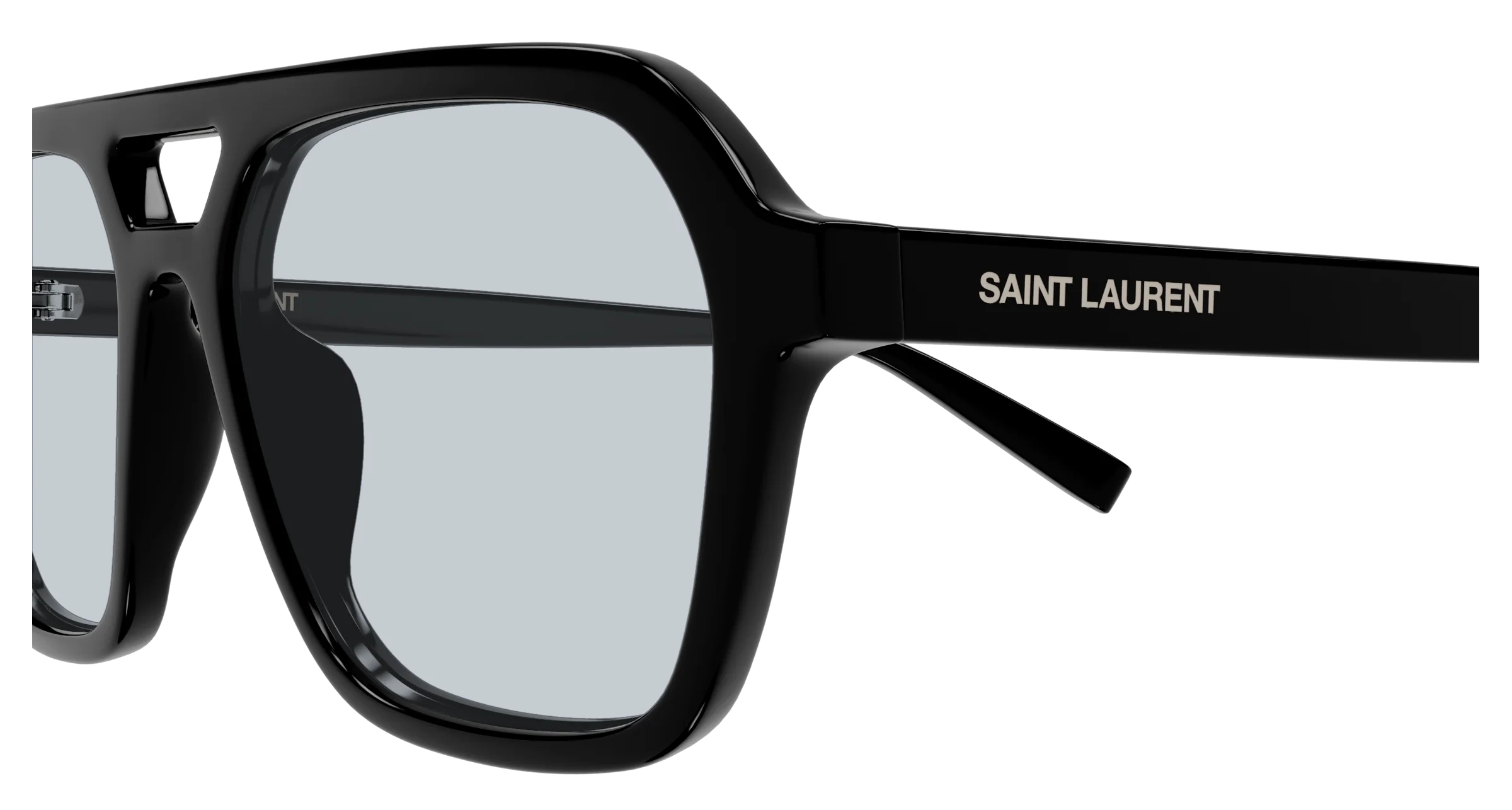 SL 905 002 Pilot Frame Sunglasses - Black - Image 3