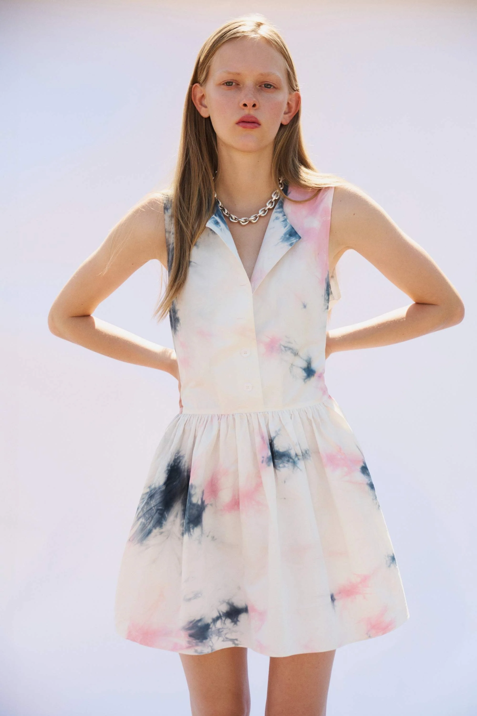 Tank Mini Dress - Petal - Image 2