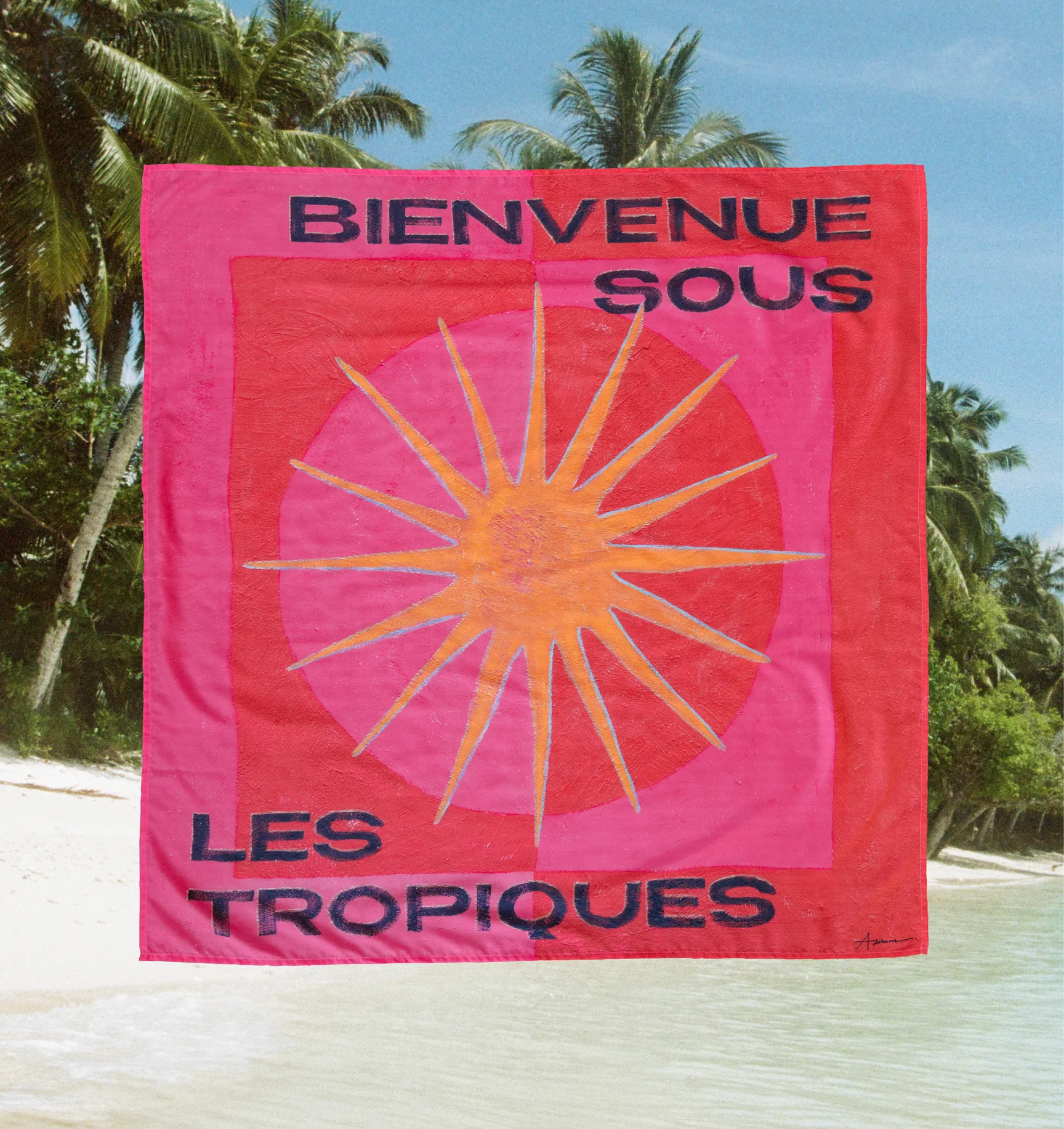 Tropic Sun Travel Scarf - Image 5