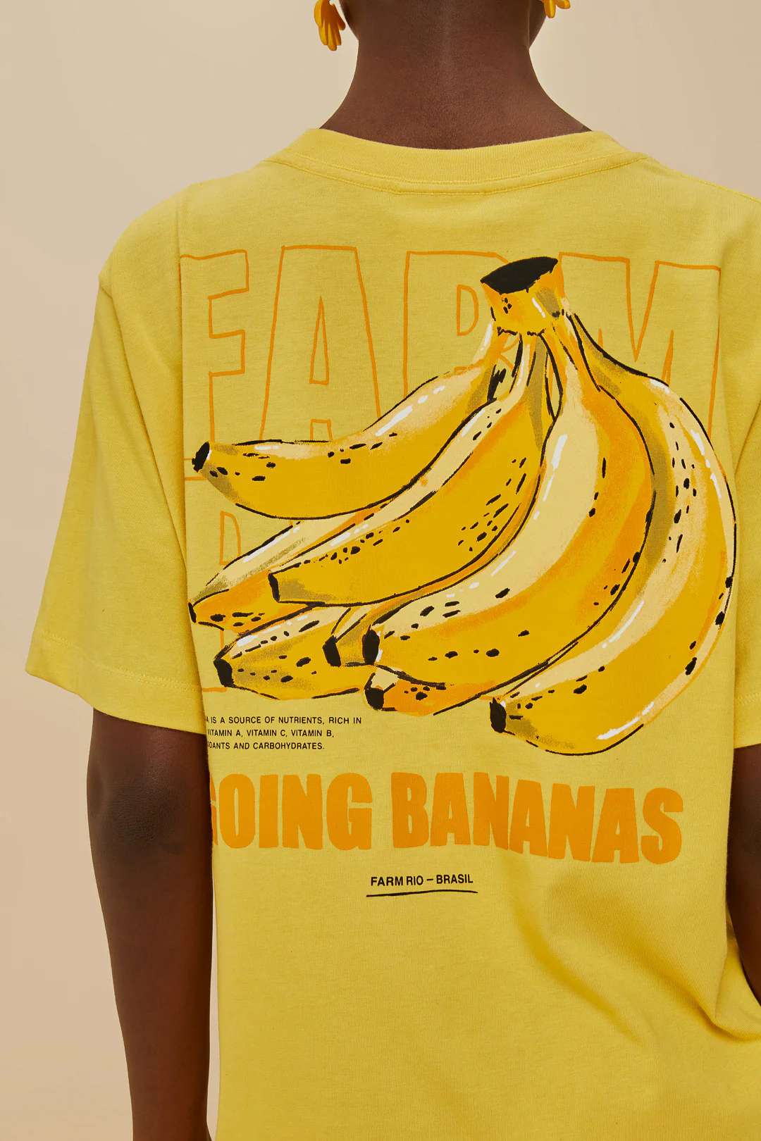Tropical Bananas Relaxed T-Shirt - Image 2