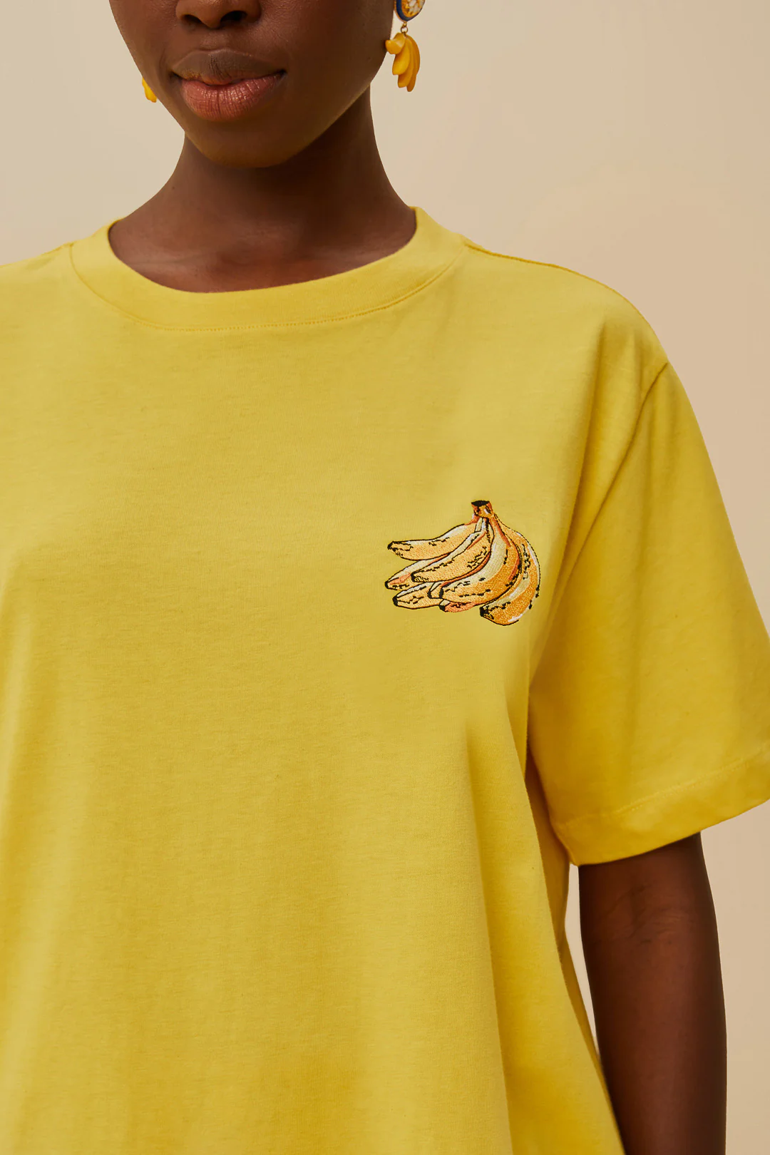 Tropical Bananas Relaxed T-Shirt - Image 4